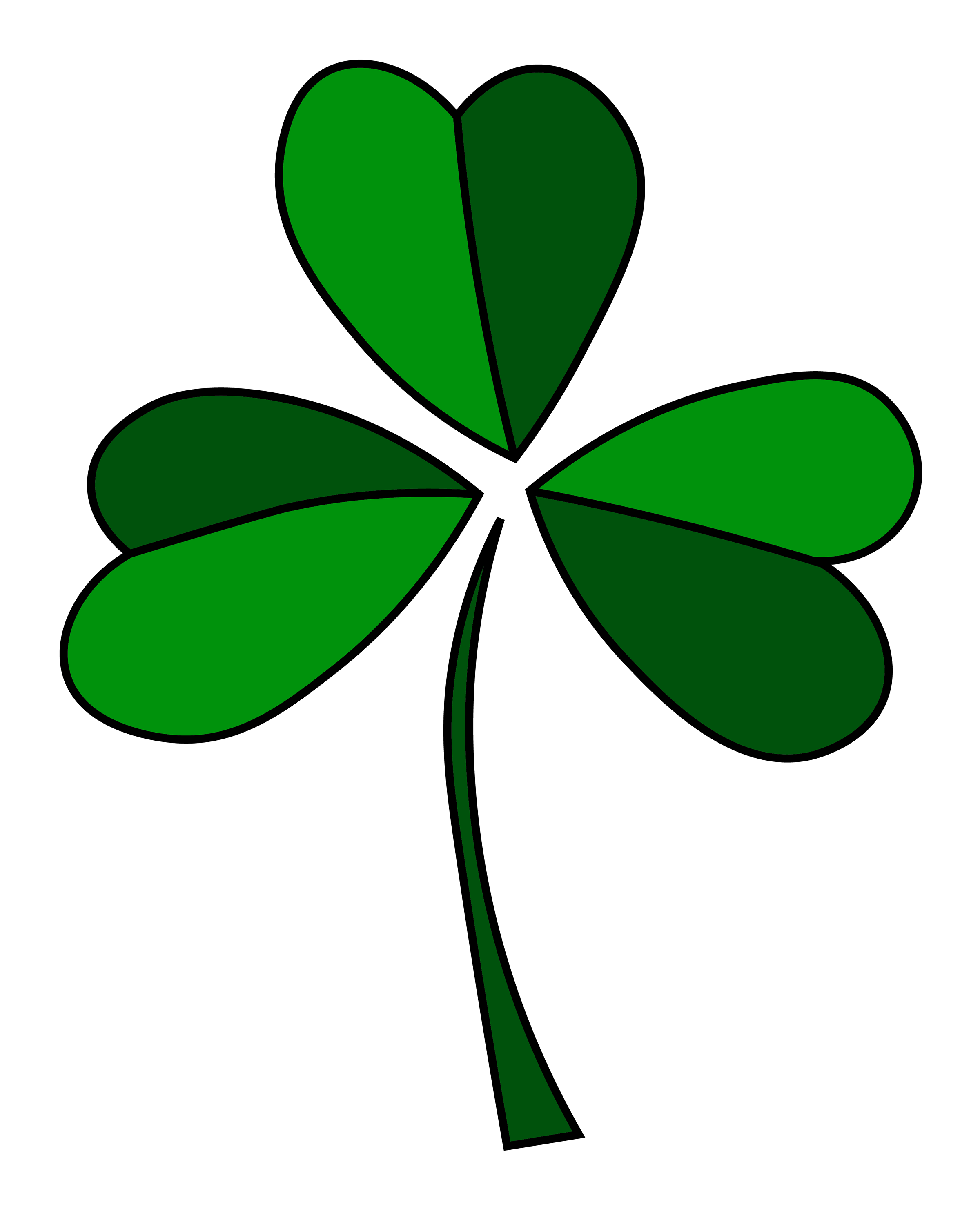 Inspirational Quote Three Leaf Clover Motivational Sticker Vinyl Decal Motivation Stickers- 5" Vinyl Sticker Waterproof