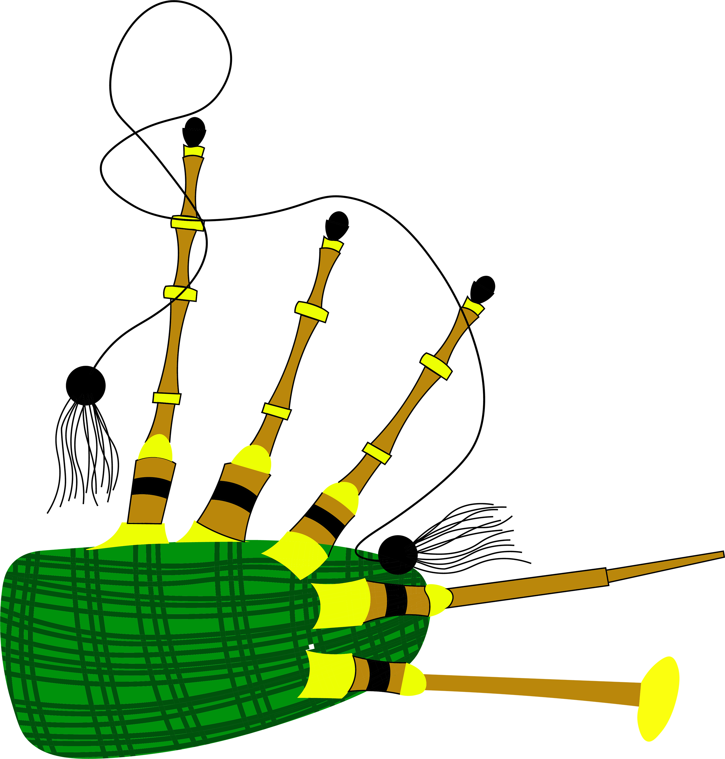 Inspirational Quote Irish Bagpipe Motivational Sticker Vinyl Decal Motivation Stickers- 5" Vinyl Sticker Waterproof