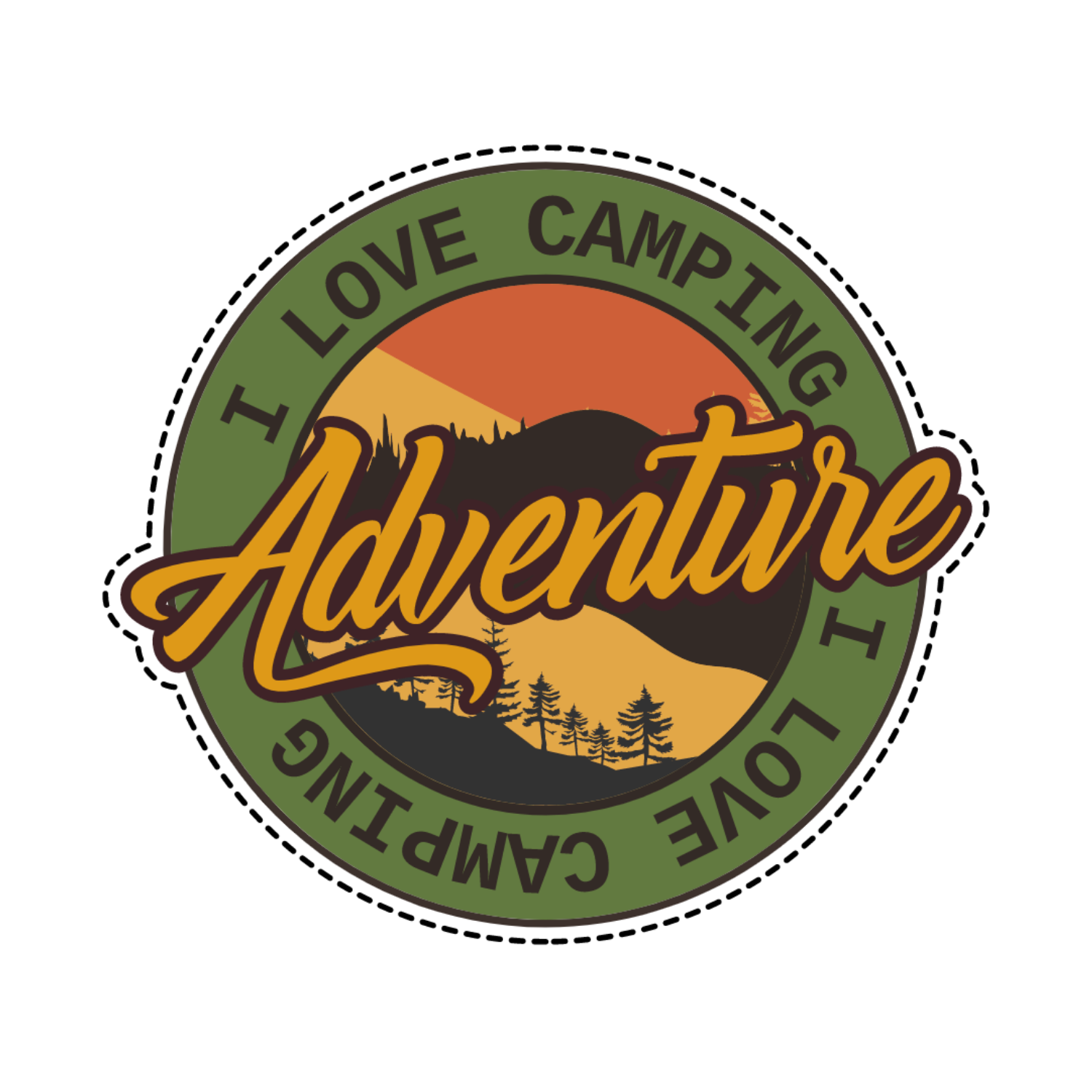Inspirational Quote "Adventure" Motivational Sticker Vinyl Decal Motivation Stickers- 5" Vinyl Sticker Waterproof