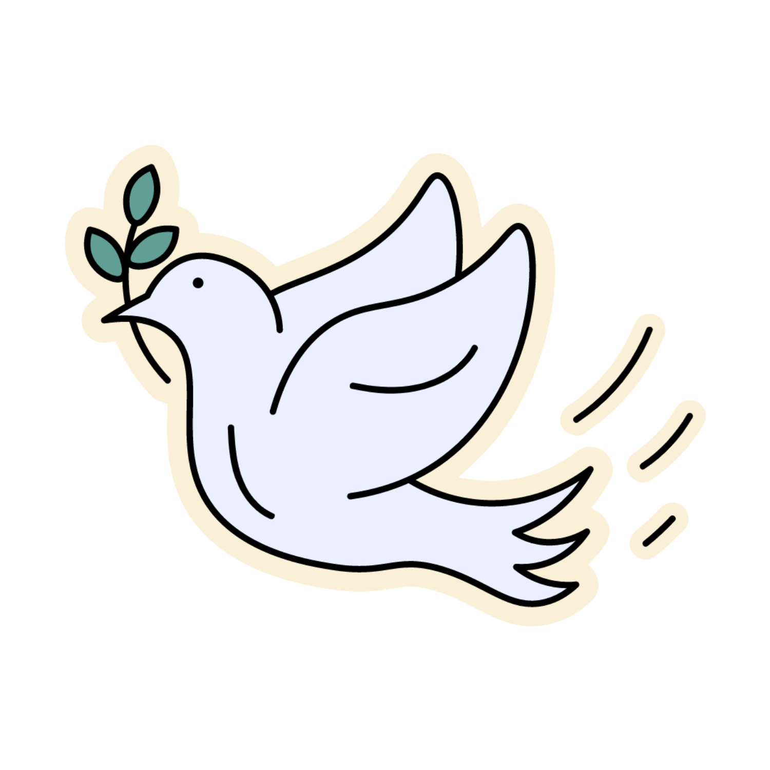 Inspirational Quote "Peace Dove" Motivational Sticker Vinyl Decal Motivation Stickers- 5" Vinyl Sticker Waterproof