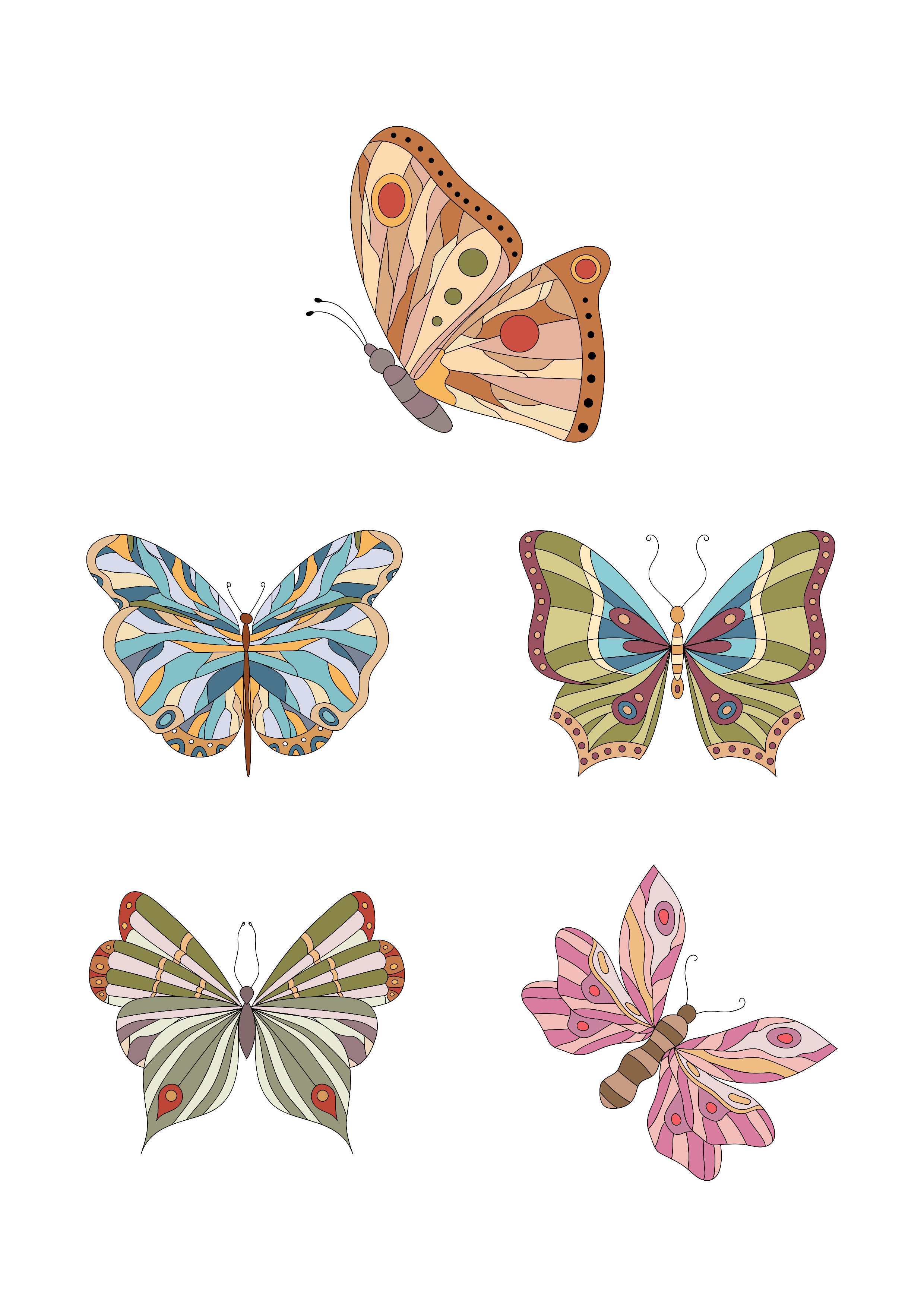 Inspirational Quote "Colorful Butterfly" Motivational Sticker Vinyl Decal Motivation Stickers- 5" Vinyl Sticker Waterproof
