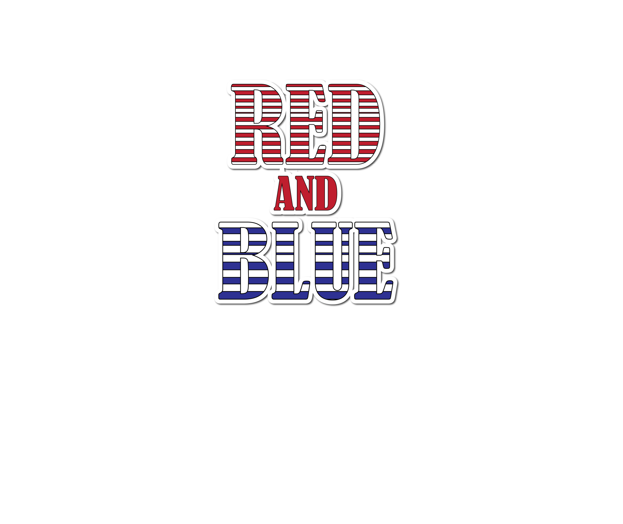 Inspirational Quote "Red and Blue" Motivational Sticker Vinyl Decal Motivation Stickers- 5" Vinyl Sticker Waterproof