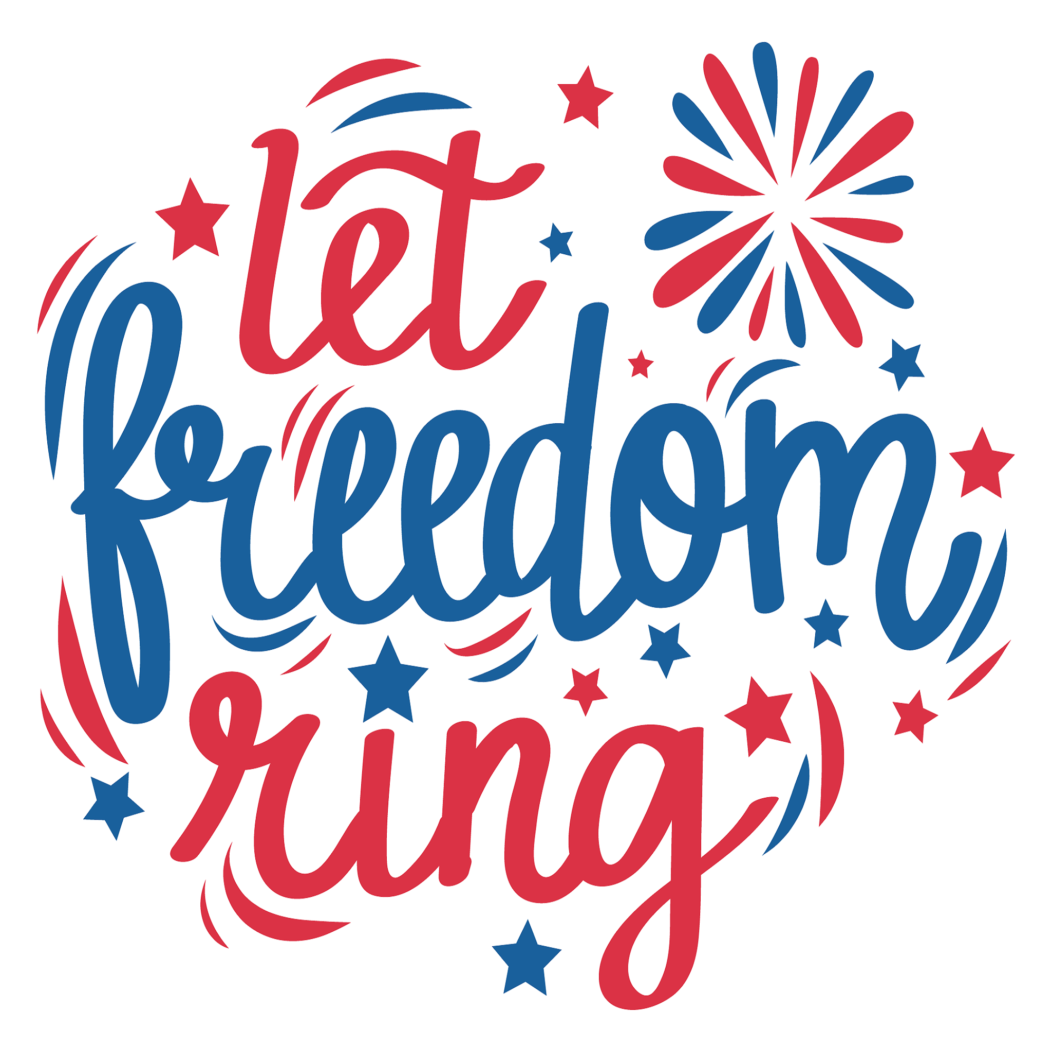 Inspirational Quote "Let Freedom Ring, Sticker" Motivational Sticker Vinyl Decal Motivation Stickers- 5" Vinyl Sticker Waterproof