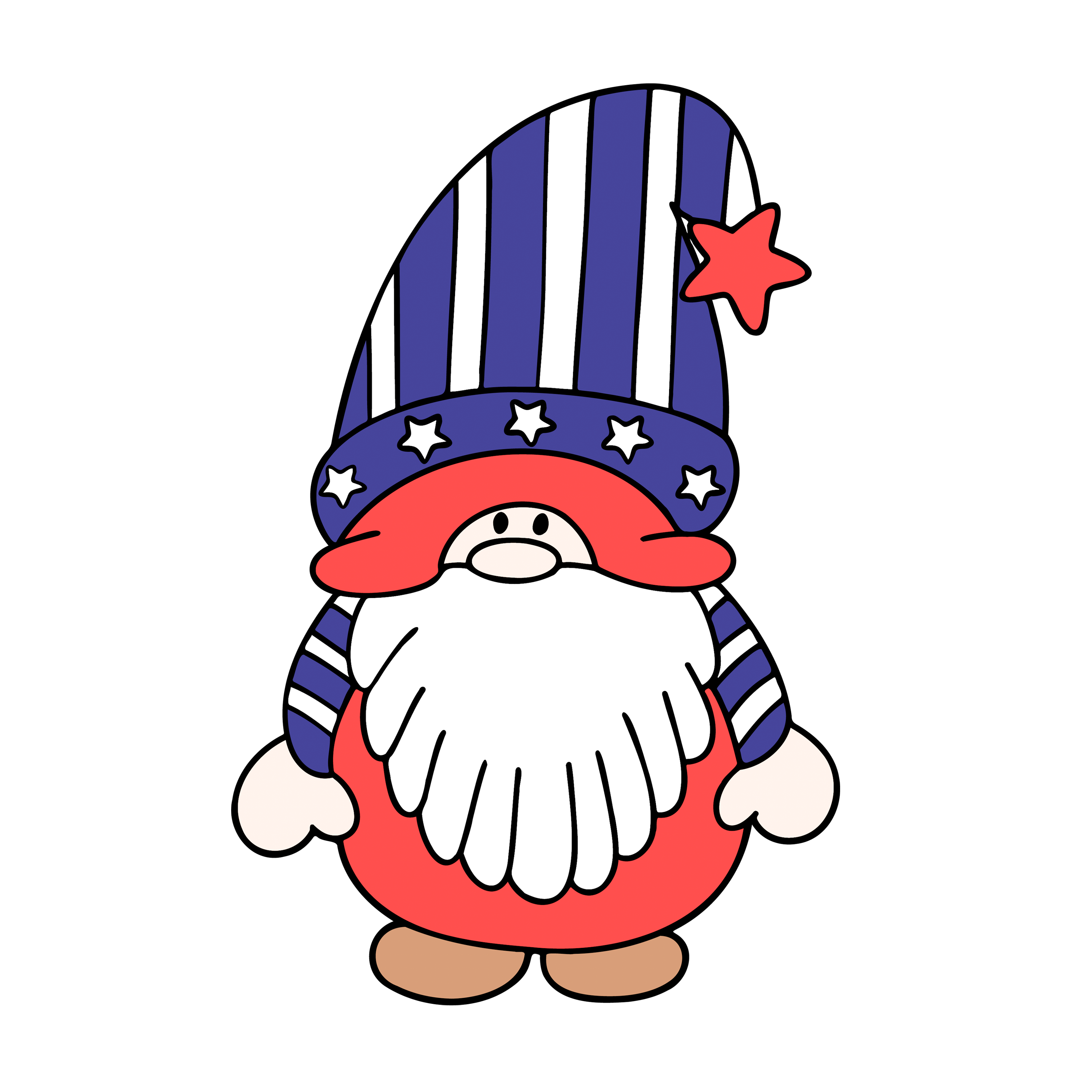 Inspirational Quote "Cute gnome, Sticker" Motivational Sticker Vinyl Decal Motivation Stickers- 5" Vinyl Sticker Waterproof