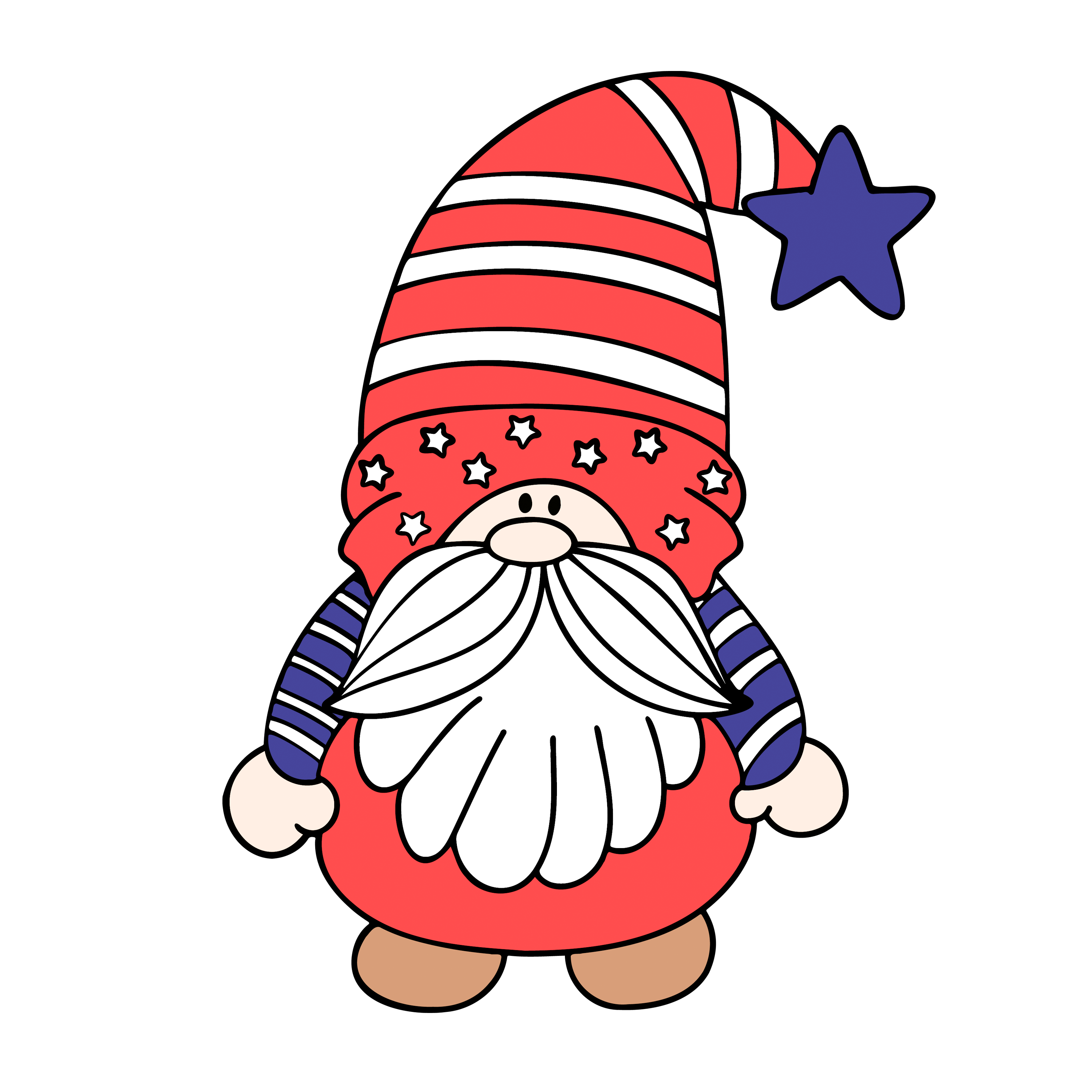 Inspirational Quote "Cute Patriotic" Motivational Sticker Vinyl Decal Motivation Stickers- 5" Vinyl Sticker Waterproof