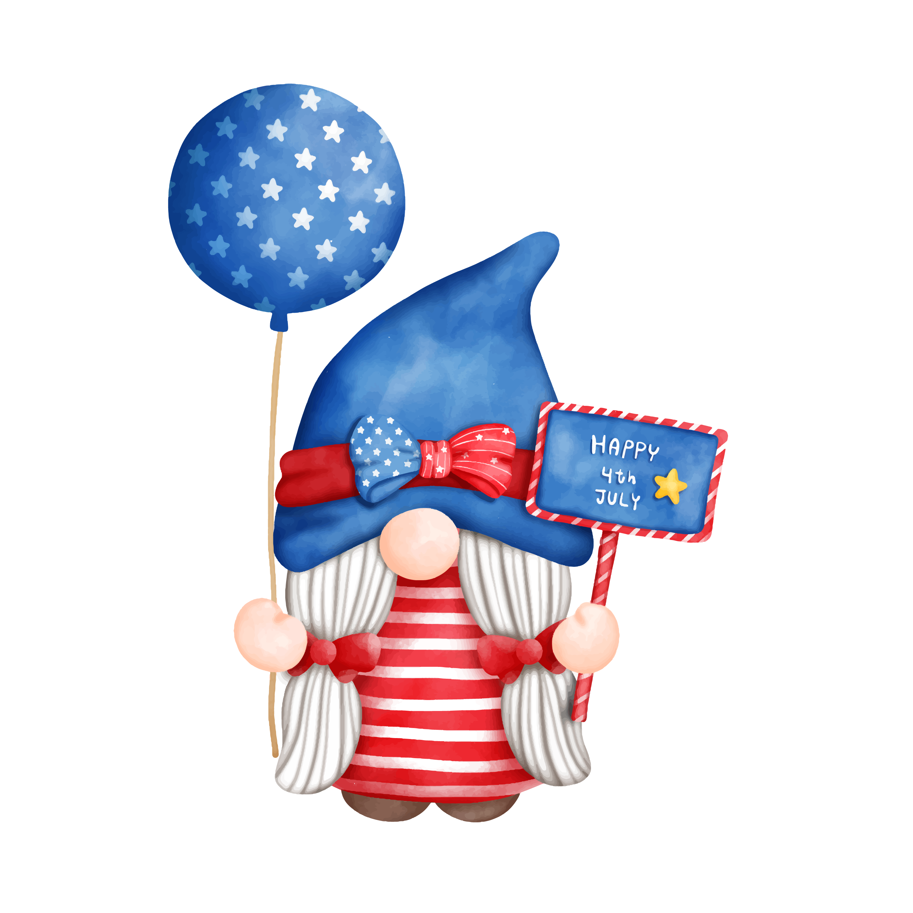 Inspirational Quote "Happy 4Th July" Motivational Sticker Vinyl Decal Motivation Stickers- 5" Vinyl Sticker Waterproof