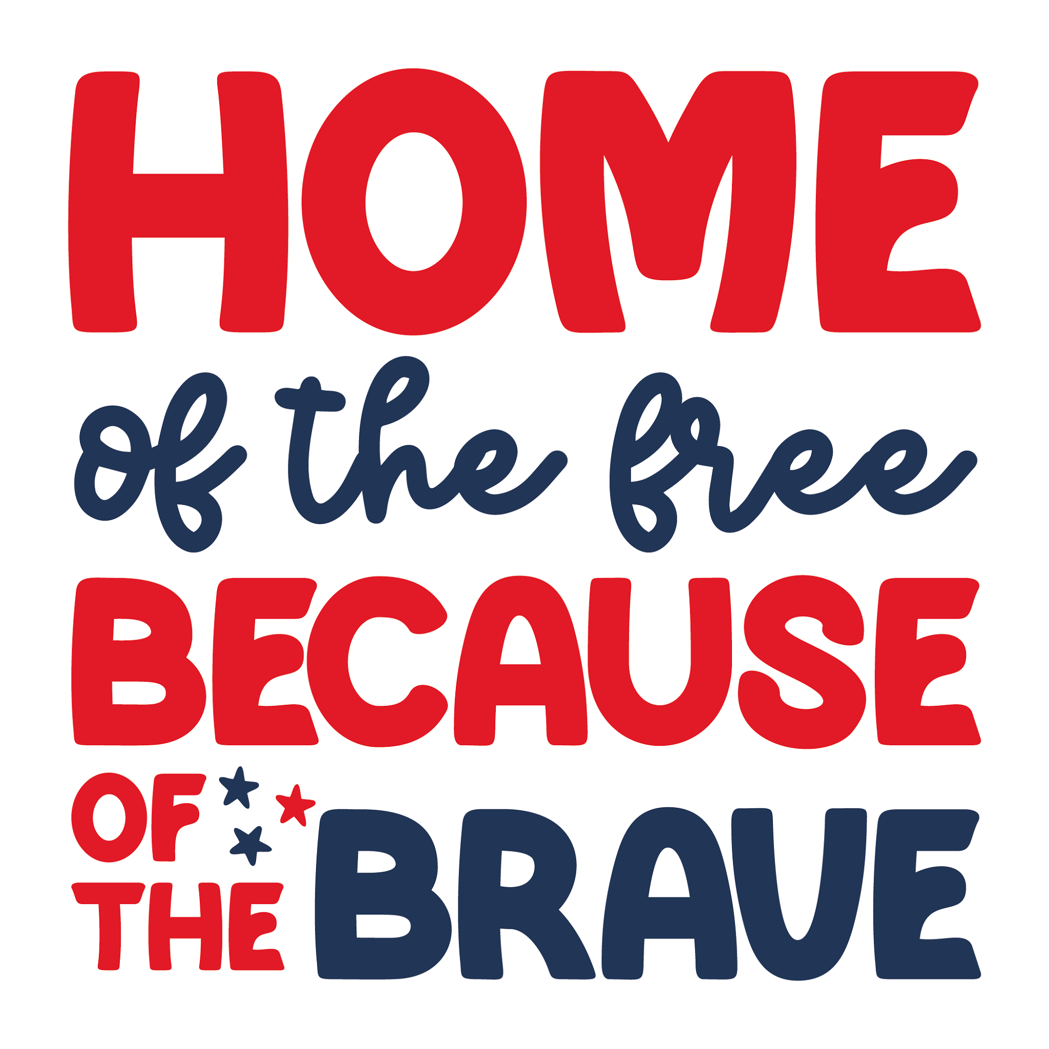 Inspirational Quote "Home of The Free Because of The Brave" Motivational Sticker Vinyl Decal Motivation Stickers- 5" Vinyl Sticker Waterproof