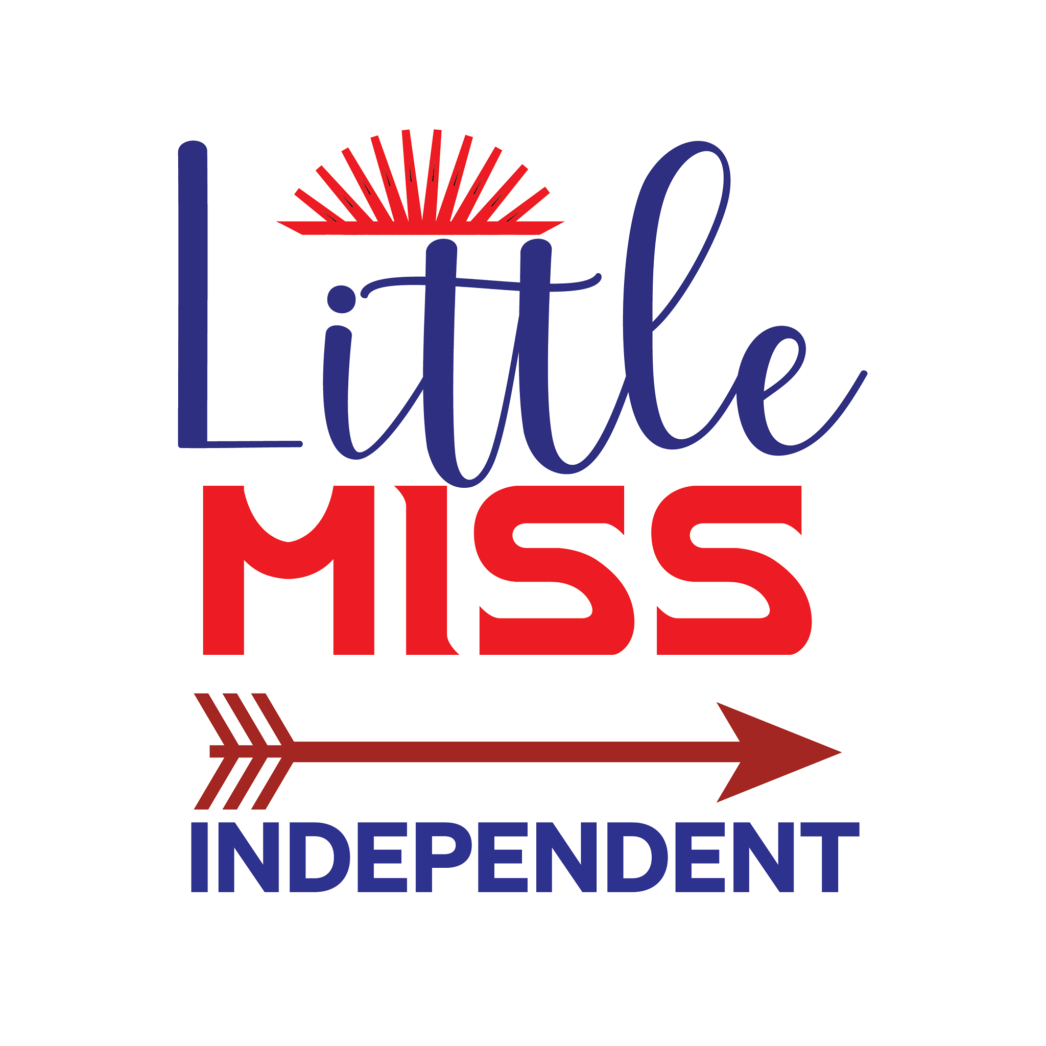Inspirational Quote "Little Miss Independent" Motivational Sticker Vinyl Decal Motivation Stickers- 5" Vinyl Sticker Waterproof
