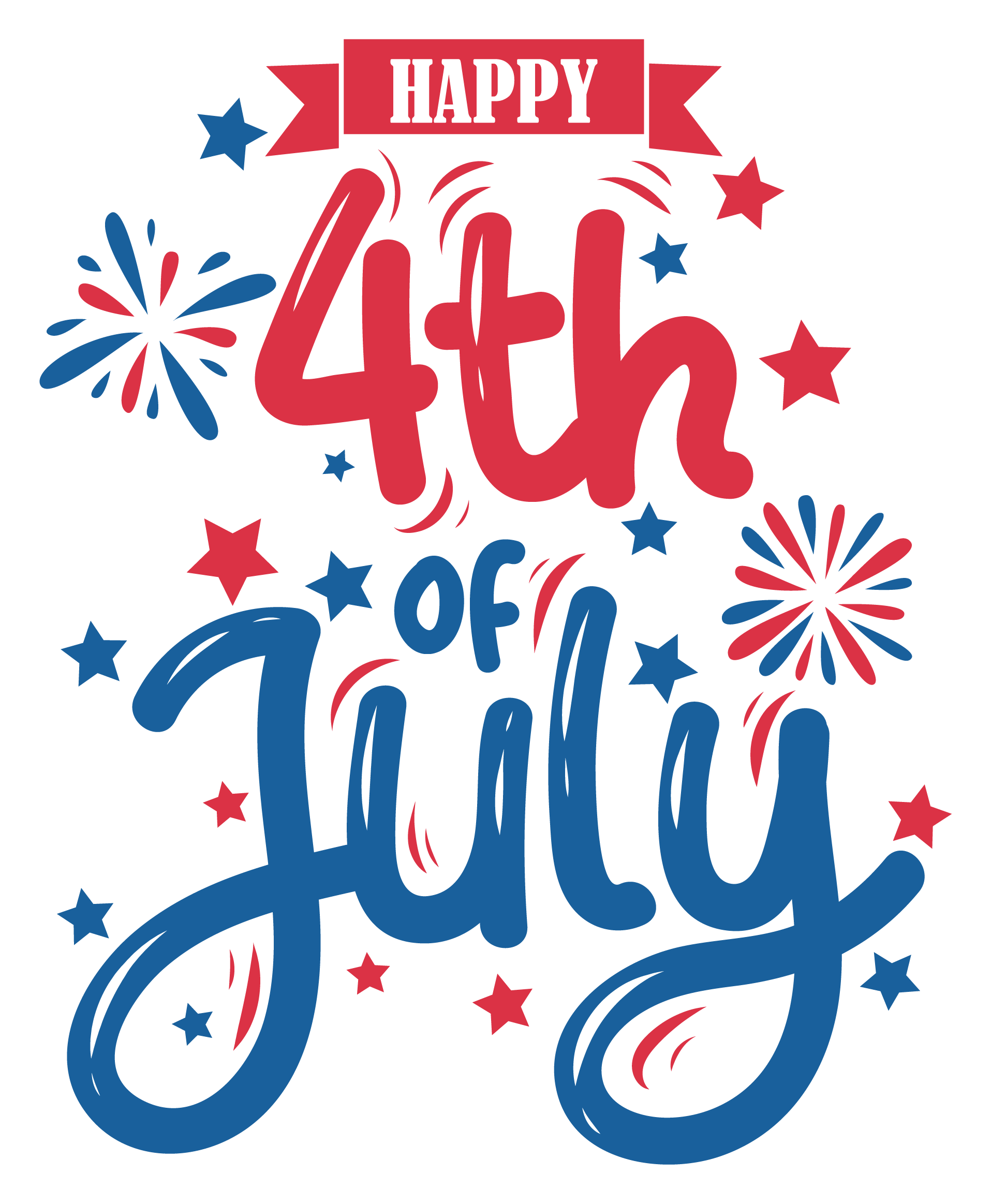Inspirational Quote "Happy 4Th of July, Great Gift Sticker" Motivational Sticker Vinyl Decal Motivation Stickers- 5" Vinyl Sticker Waterproof