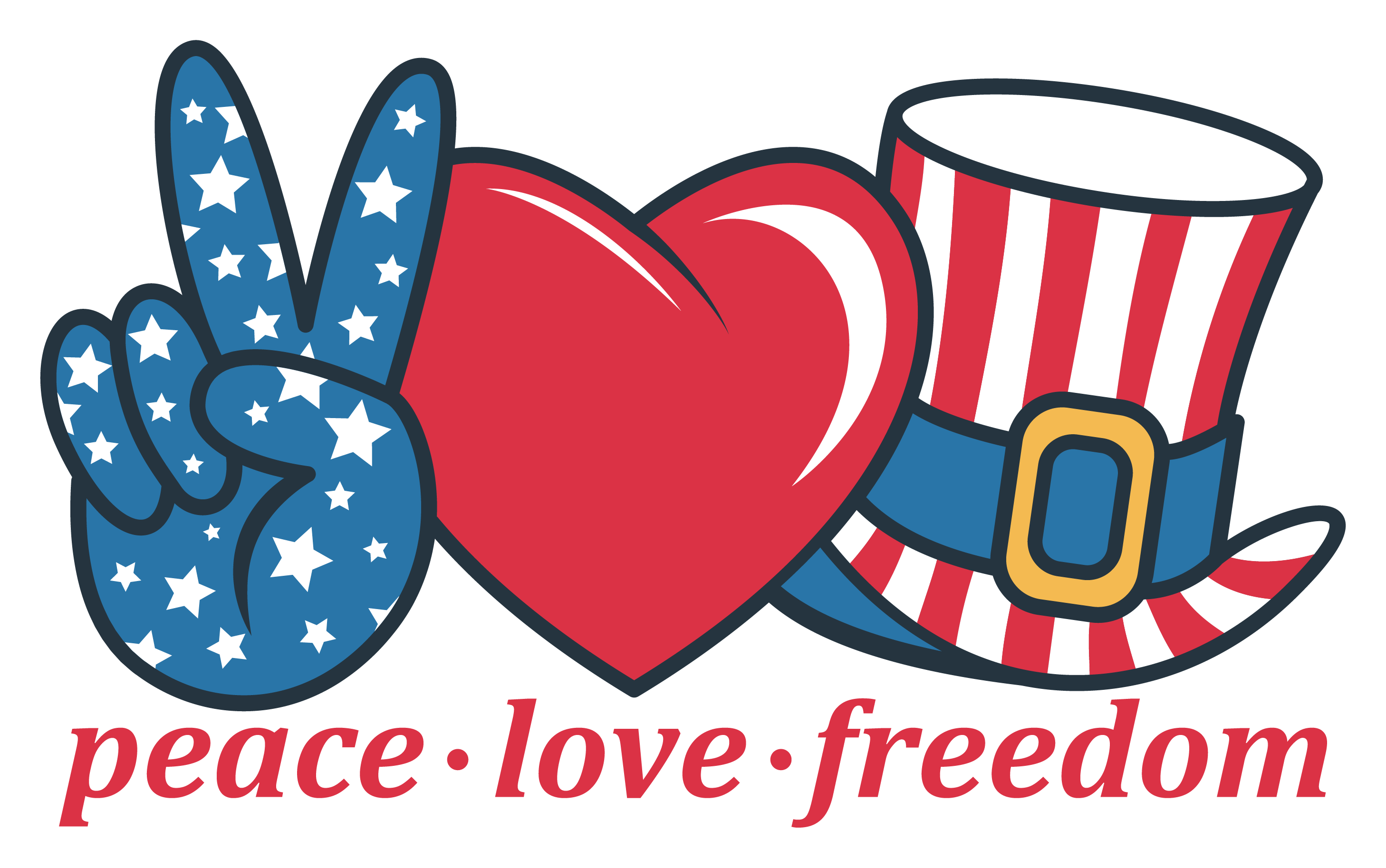 Inspirational Quote "Peace Love Freedom" Motivational Sticker Vinyl Decal Motivation Stickers- 5" Vinyl Sticker Waterproof