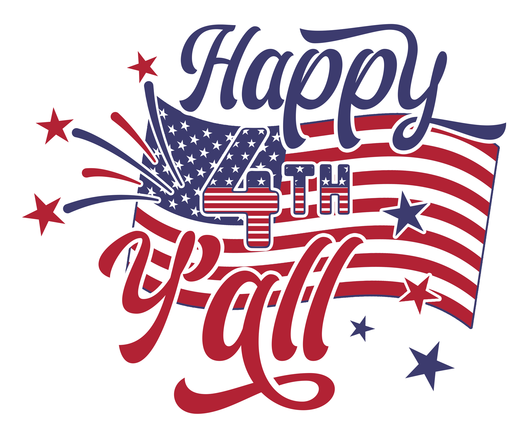 Inspirational Quote "Happy 4Th of July, Beautiful Gift Sticker" Motivational Sticker Vinyl Decal Motivation Stickers- 5" Vinyl Sticker Waterproof