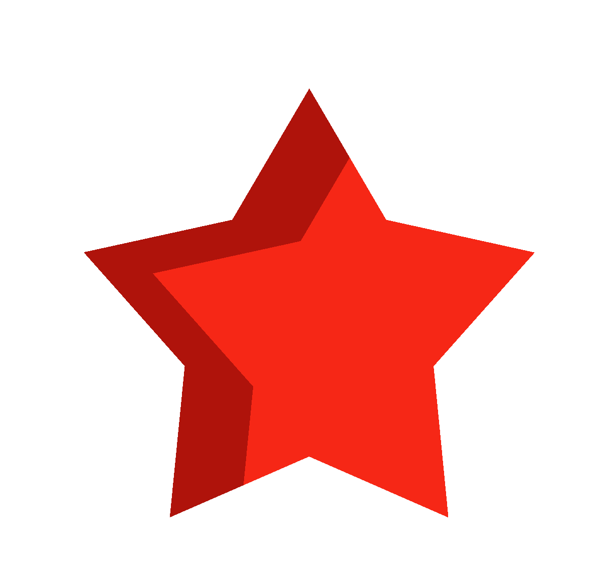 Inspirational Quote "Red Star, Beautiful Gift Sticker" Motivational Sticker Vinyl Decal Motivation Stickers- 5" Vinyl Sticker Waterproof