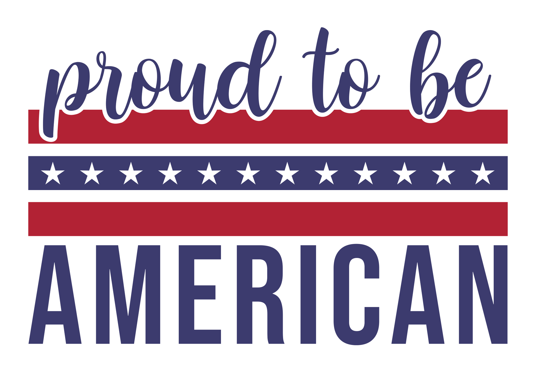 Inspirational Quote "Proud to Be American, Cute Sticker" Motivational Sticker Vinyl Decal Motivation Stickers- 5" Vinyl Sticker Waterproof