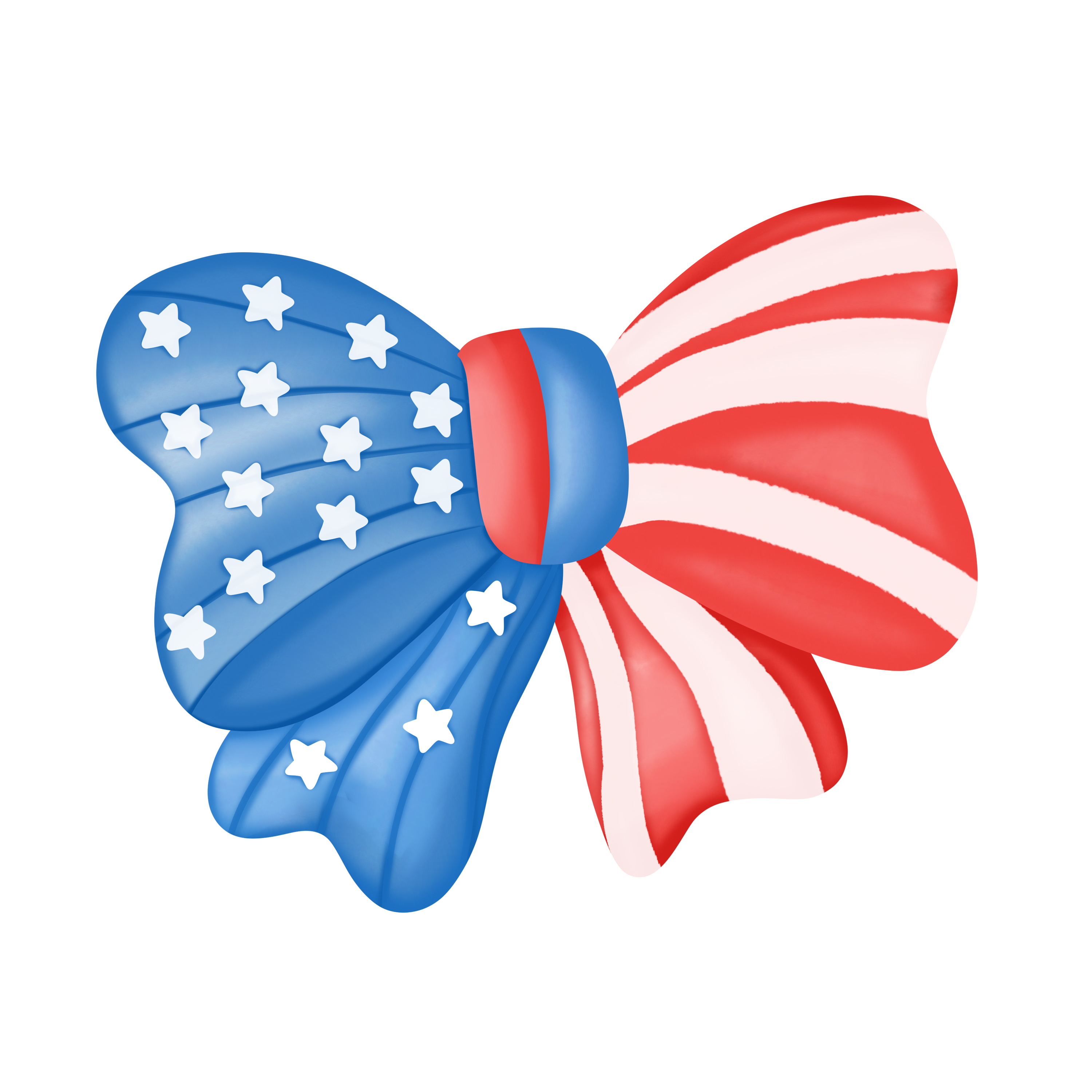 Inspirational Quote "American Flag Theme Bow" Motivational Sticker Vinyl Decal Motivation Stickers- 5" Vinyl Sticker Waterproof