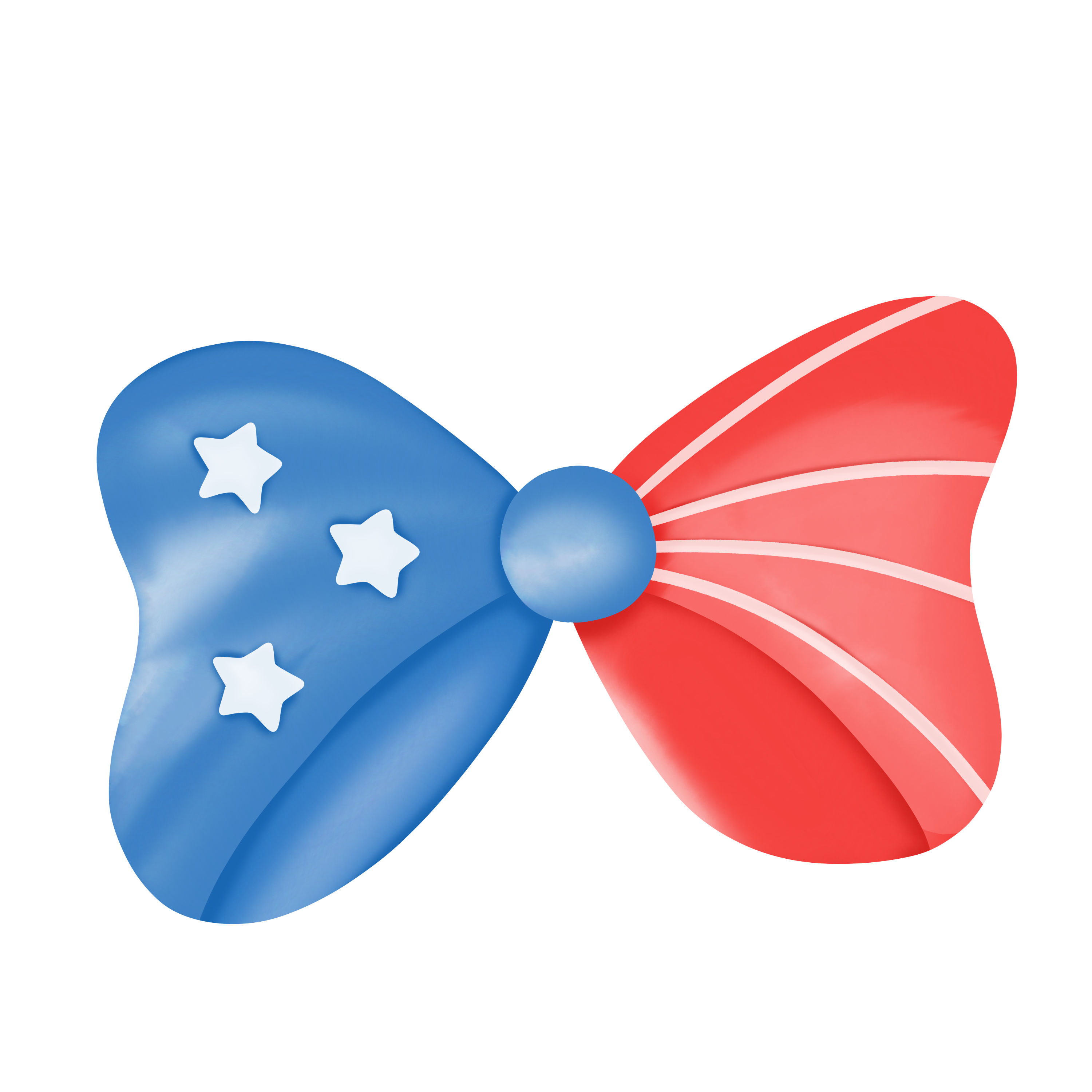 Inspirational Quote "American Flag Bow, Cute Sticker" Motivational Sticker Vinyl Decal Motivation Stickers- 5" Vinyl Sticker Waterproof