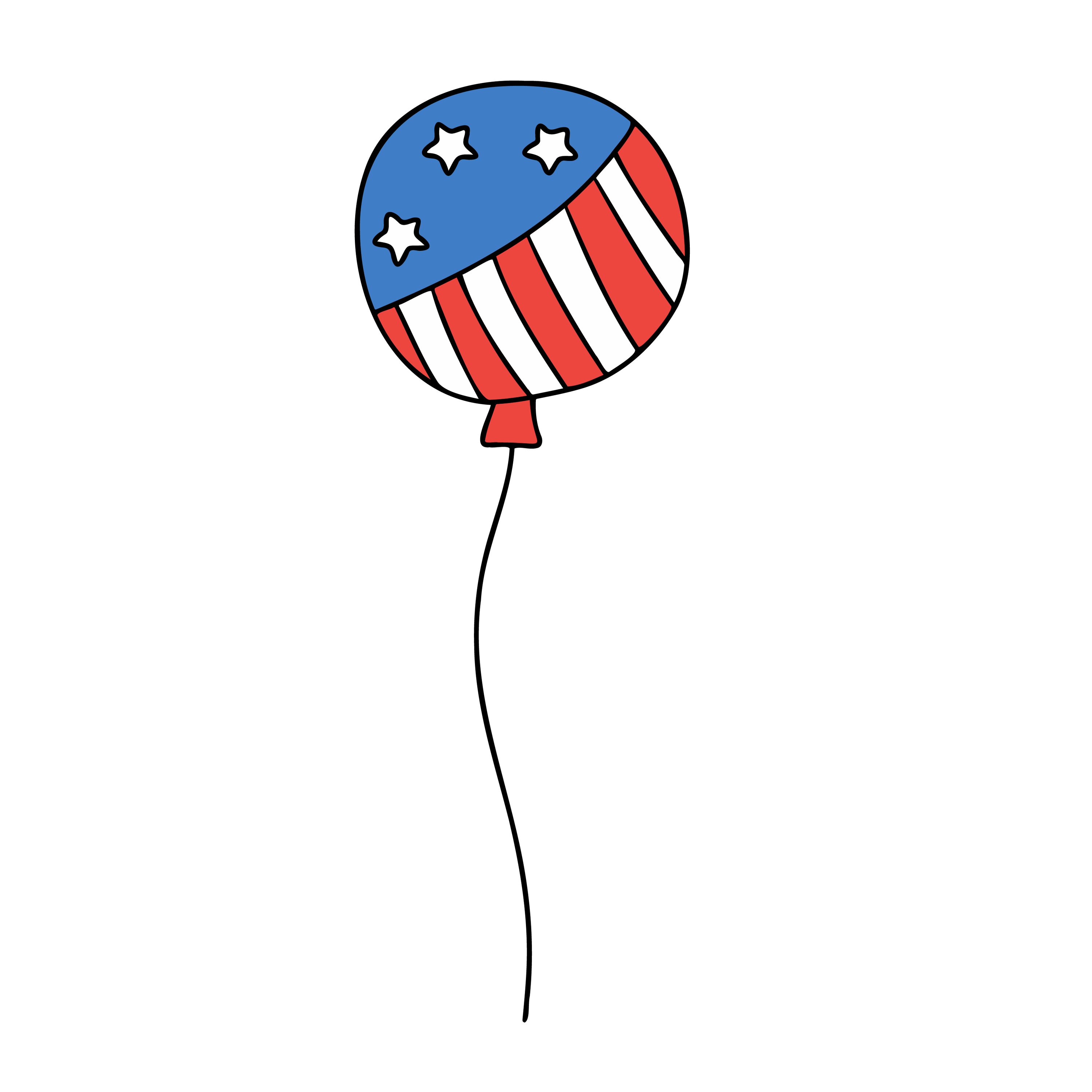 Inspirational Quote "Balloon USA Theme" Motivational Sticker Vinyl Decal Motivation Stickers- 5" Vinyl Sticker Waterproof