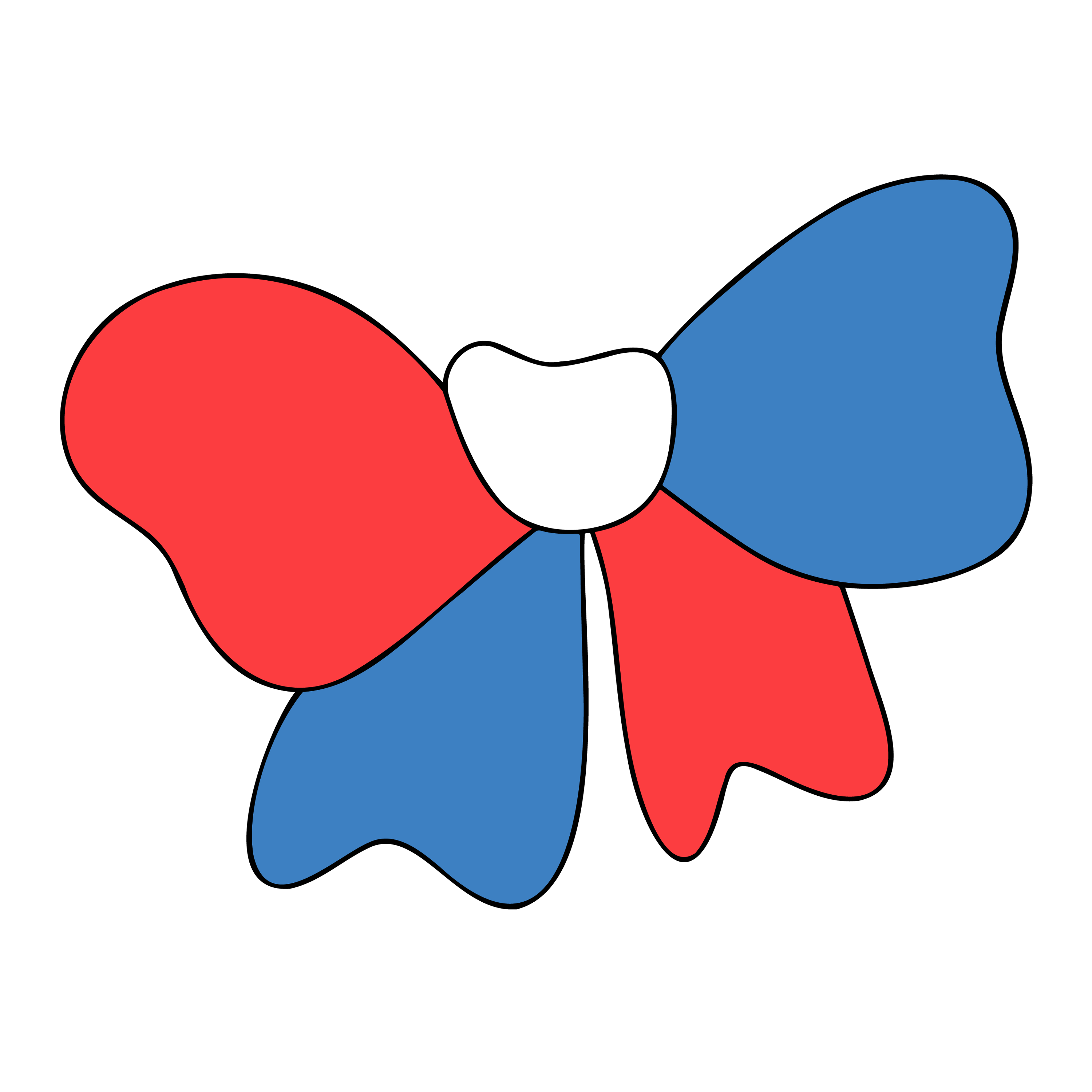 Inspirational Quote "Bow France Flag Knot" Motivational Sticker Vinyl Decal Motivation Stickers- 5" Vinyl Sticker Waterproof