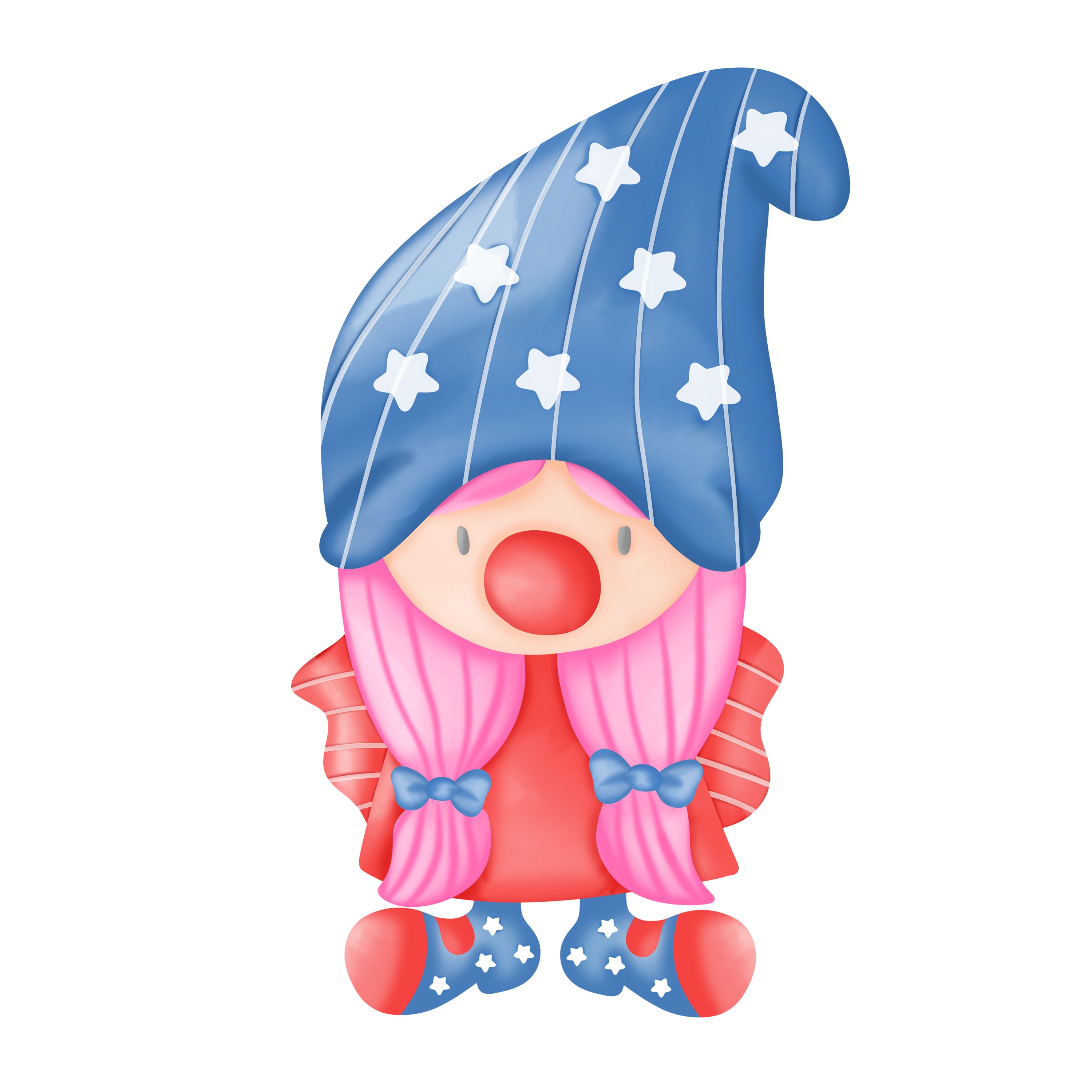 Inspirational Quote "Cute Girl gnome" Motivational Sticker Vinyl Decal Motivation Stickers- 5" Vinyl Sticker Waterproof