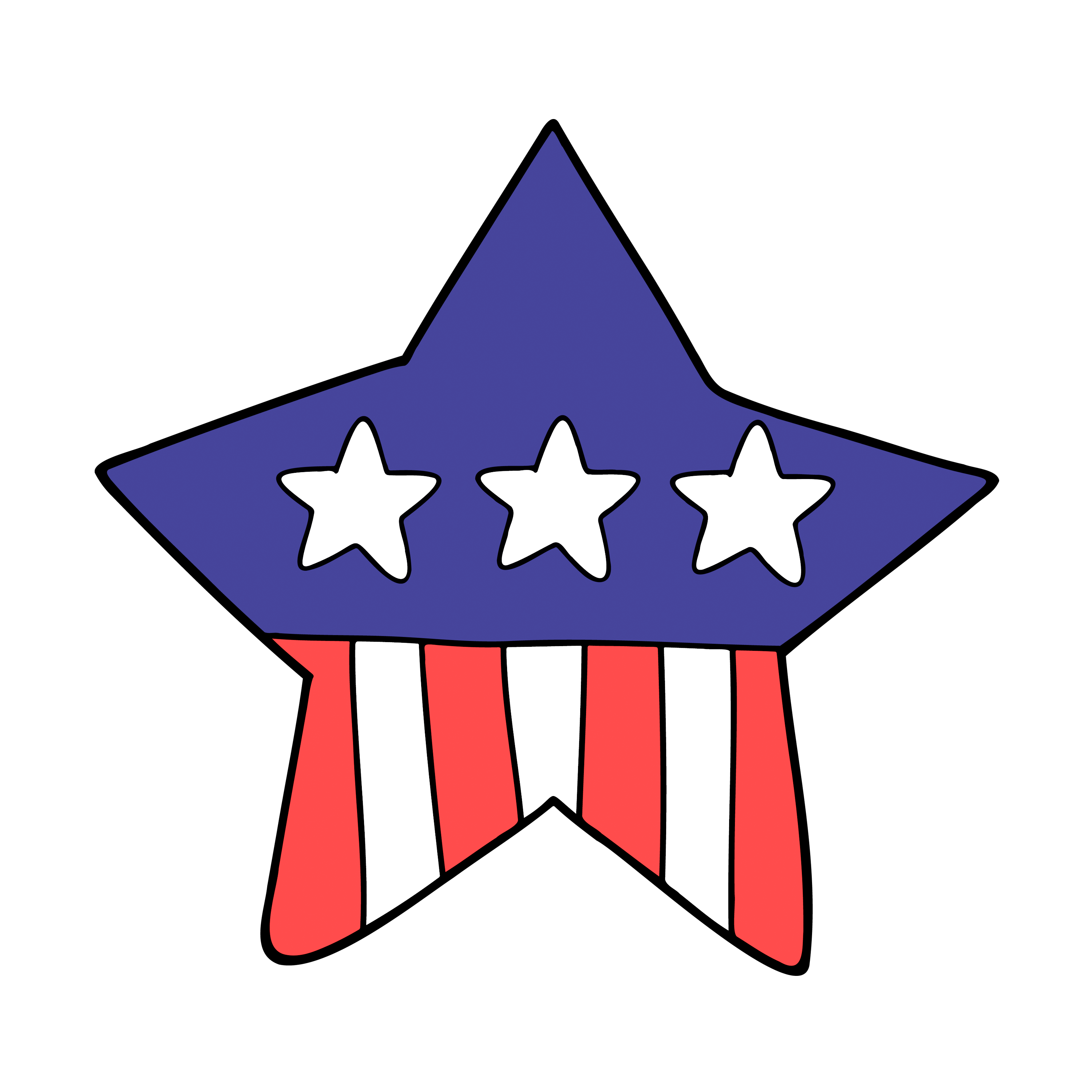 Inspirational Quote "USA Star, Cute Sticker" Motivational Sticker Vinyl Decal Motivation Stickers- 5" Vinyl Sticker Waterproof