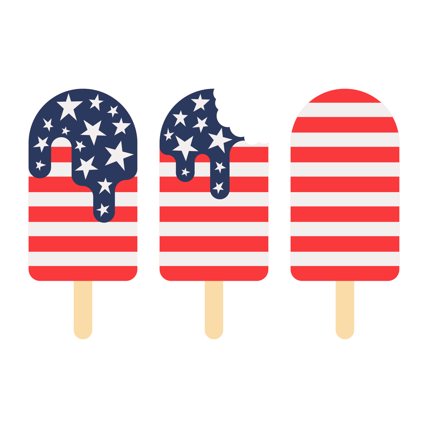 Inspirational Quote "United States ice Cream" Motivational Sticker Vinyl Decal Motivation Stickers- 5" Vinyl Sticker Waterproof