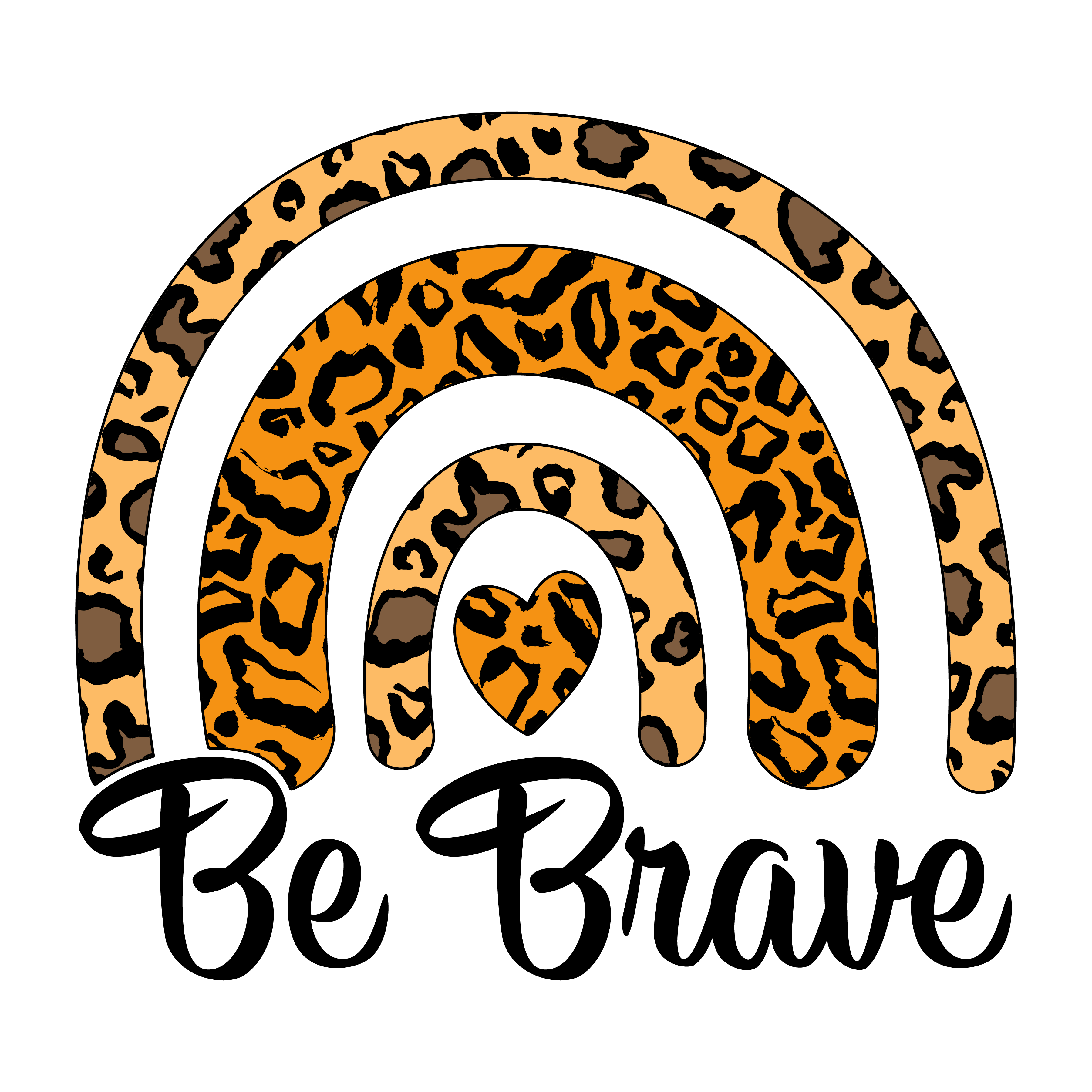 Inspirational Quote "Be Brave" Motivational Sticker Vinyl Decal Motivation Stickers- 5" Vinyl Sticker Waterproof