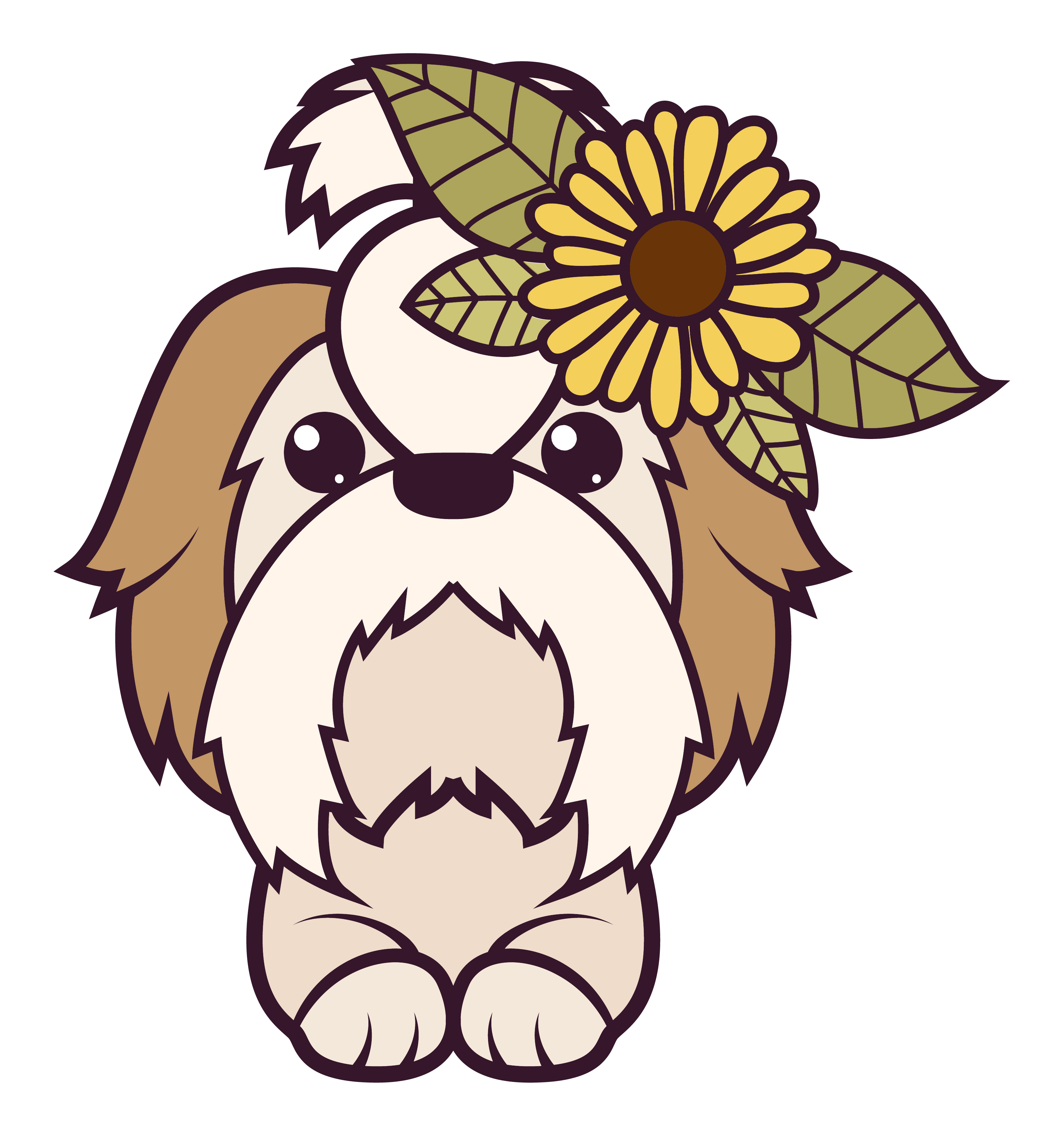Inspirational Quote "Beautiful Dog" Motivational Sticker Vinyl Decal Motivation Stickers- 5" Vinyl Sticker Waterproof