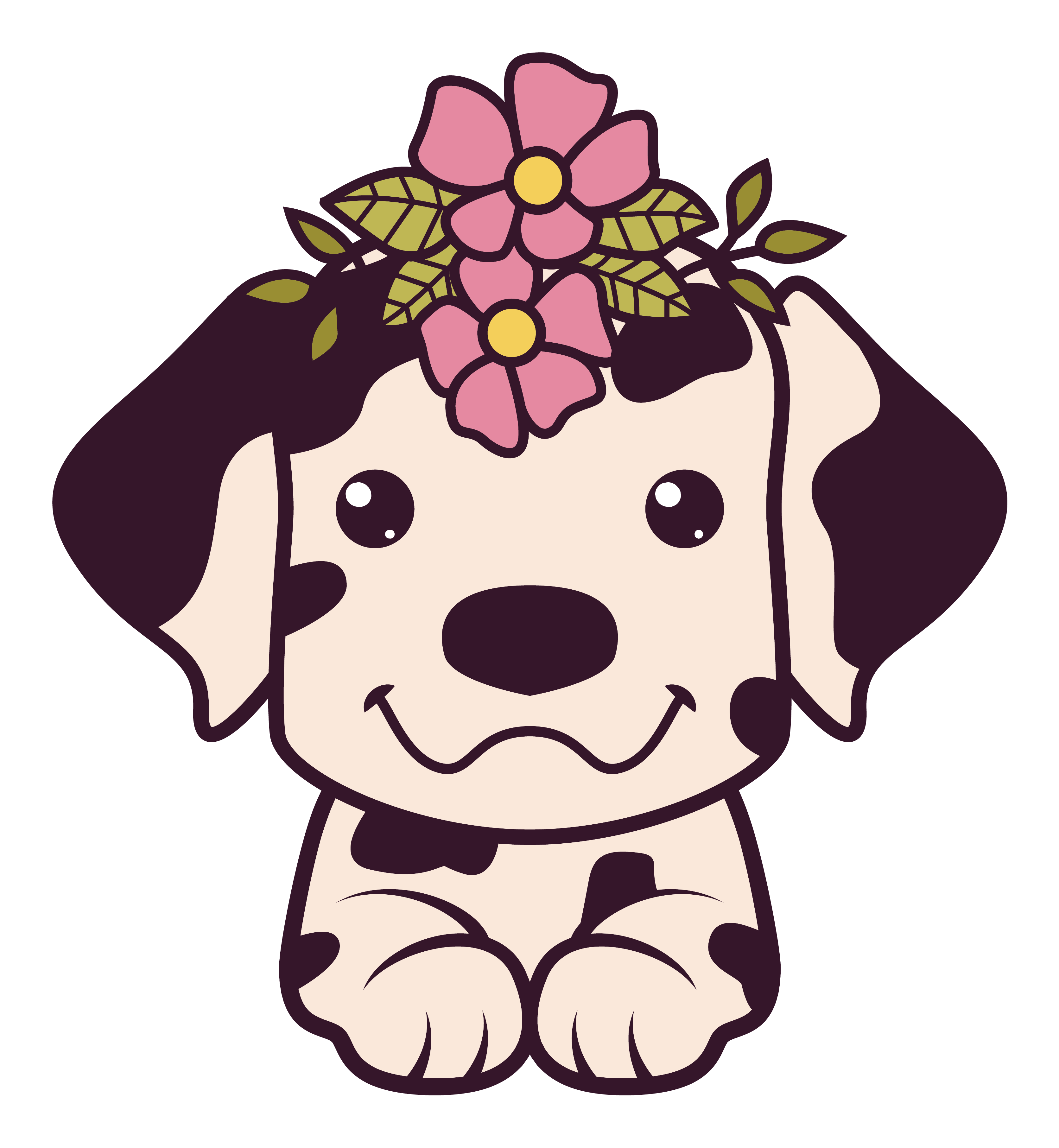 Inspirational Quote "Pretty Dog" Motivational Sticker Vinyl Decal Motivation Stickers- 5" Vinyl Sticker Waterproof