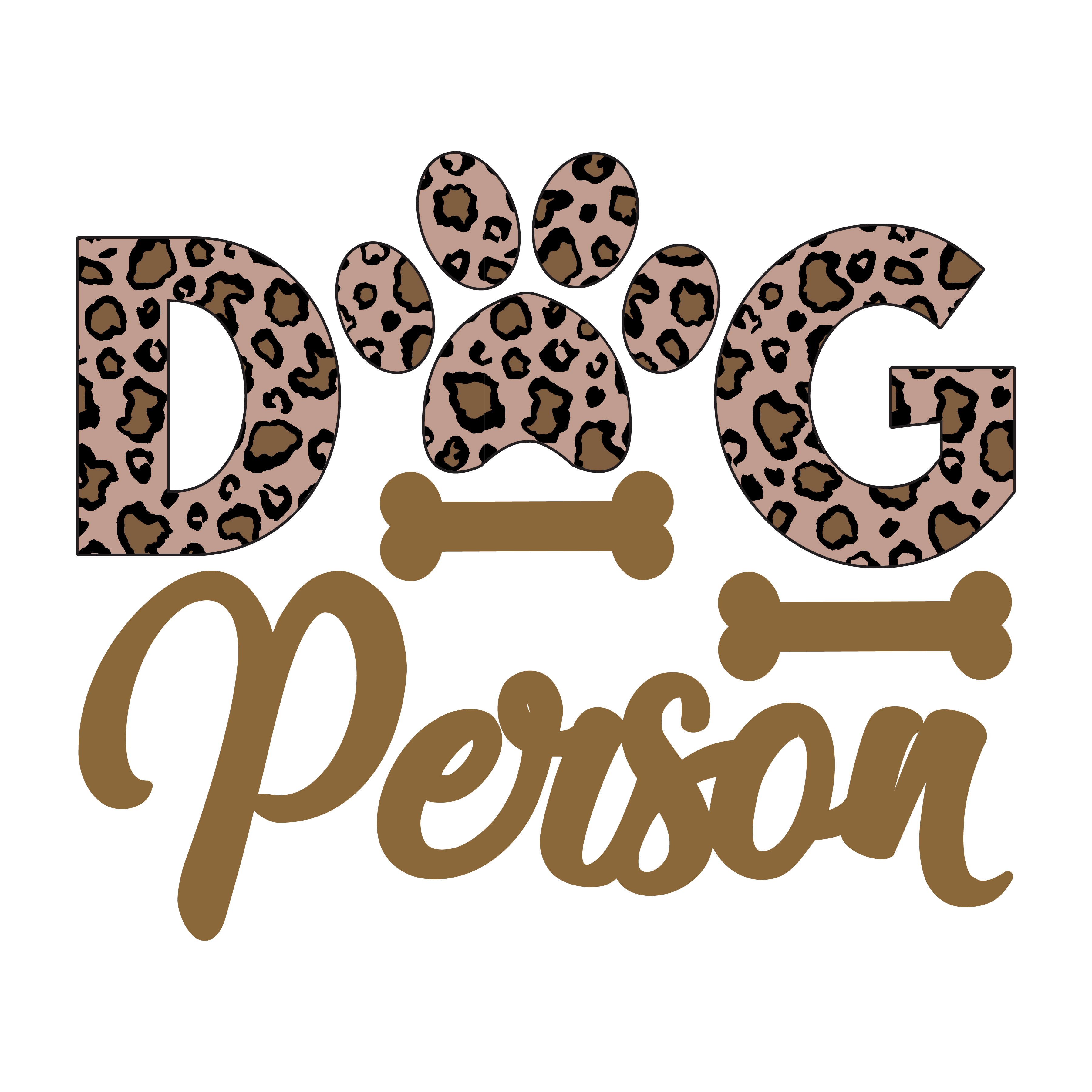 Inspirational Quote Dog Person Motivational Sticker Vinyl Decal Motivation Stickers- 5" Vinyl Sticker Waterproof