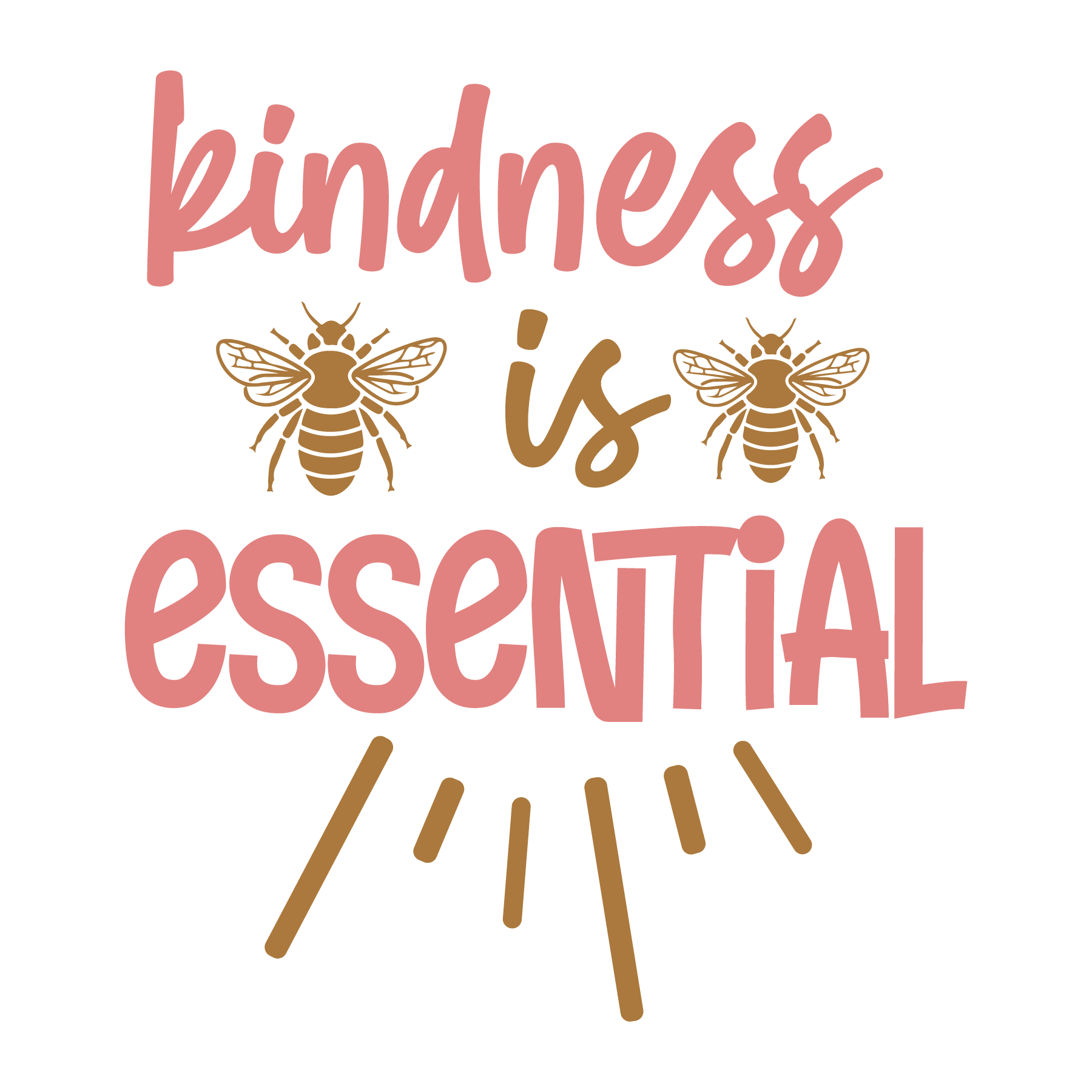 Inspirational Quote Kindness is Essential Motivational Sticker Vinyl Decal Motivation Stickers- 5" Vinyl Sticker Waterproof