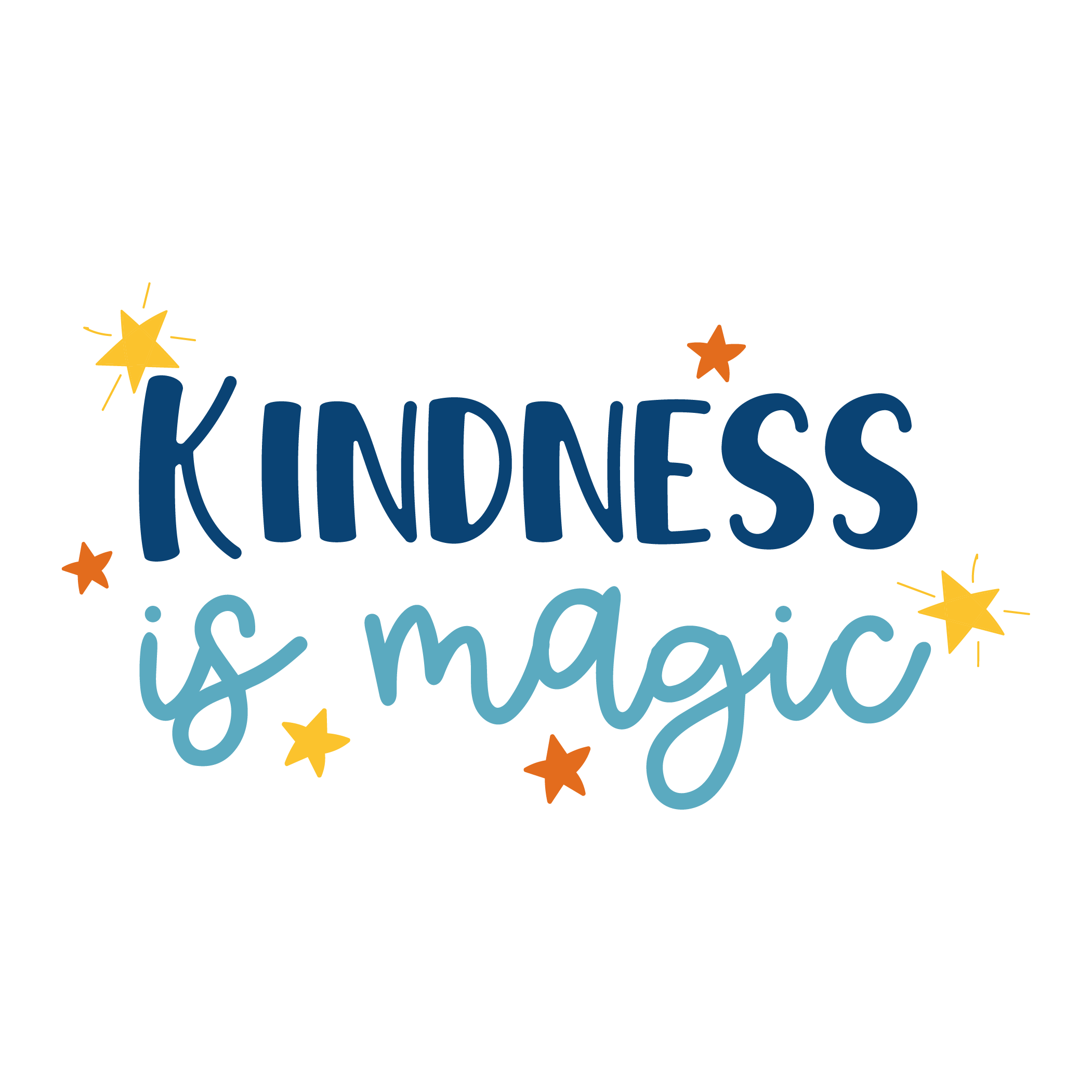 Inspirational Quote Kindness is Magic Motivational Sticker Vinyl Decal Motivation Stickers- 5" Vinyl Sticker Waterproof