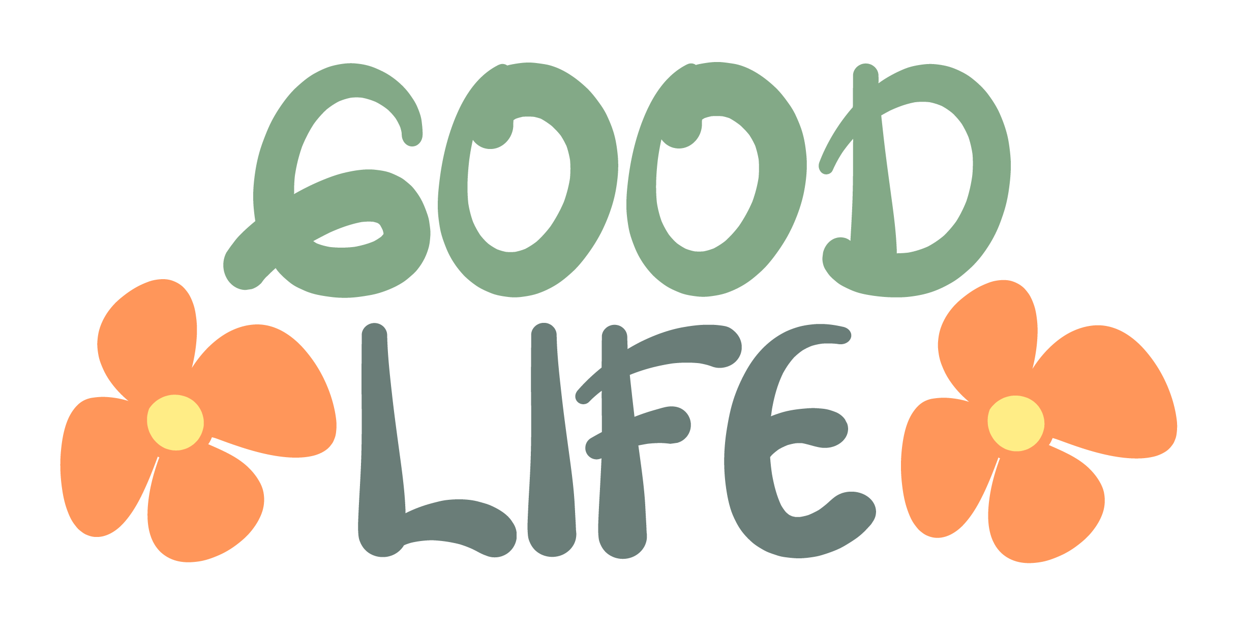 Inspirational Quote Good Life Motivational Sticker Vinyl Decal Motivation Stickers- 5" Vinyl Sticker Waterproof