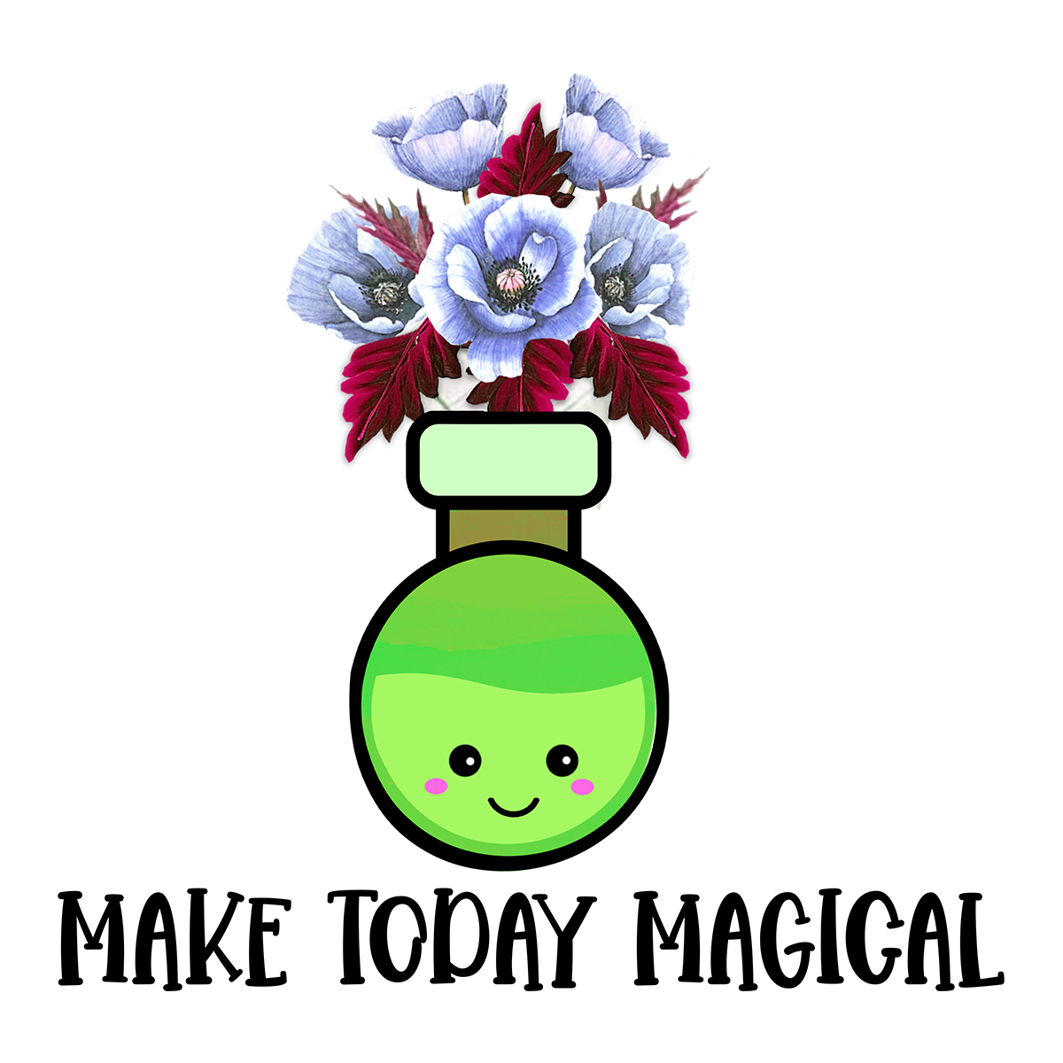 Inspirational Quote Make Today Magical Motivational Sticker Vinyl Decal Motivation Stickers- 5" Vinyl Sticker Waterproof