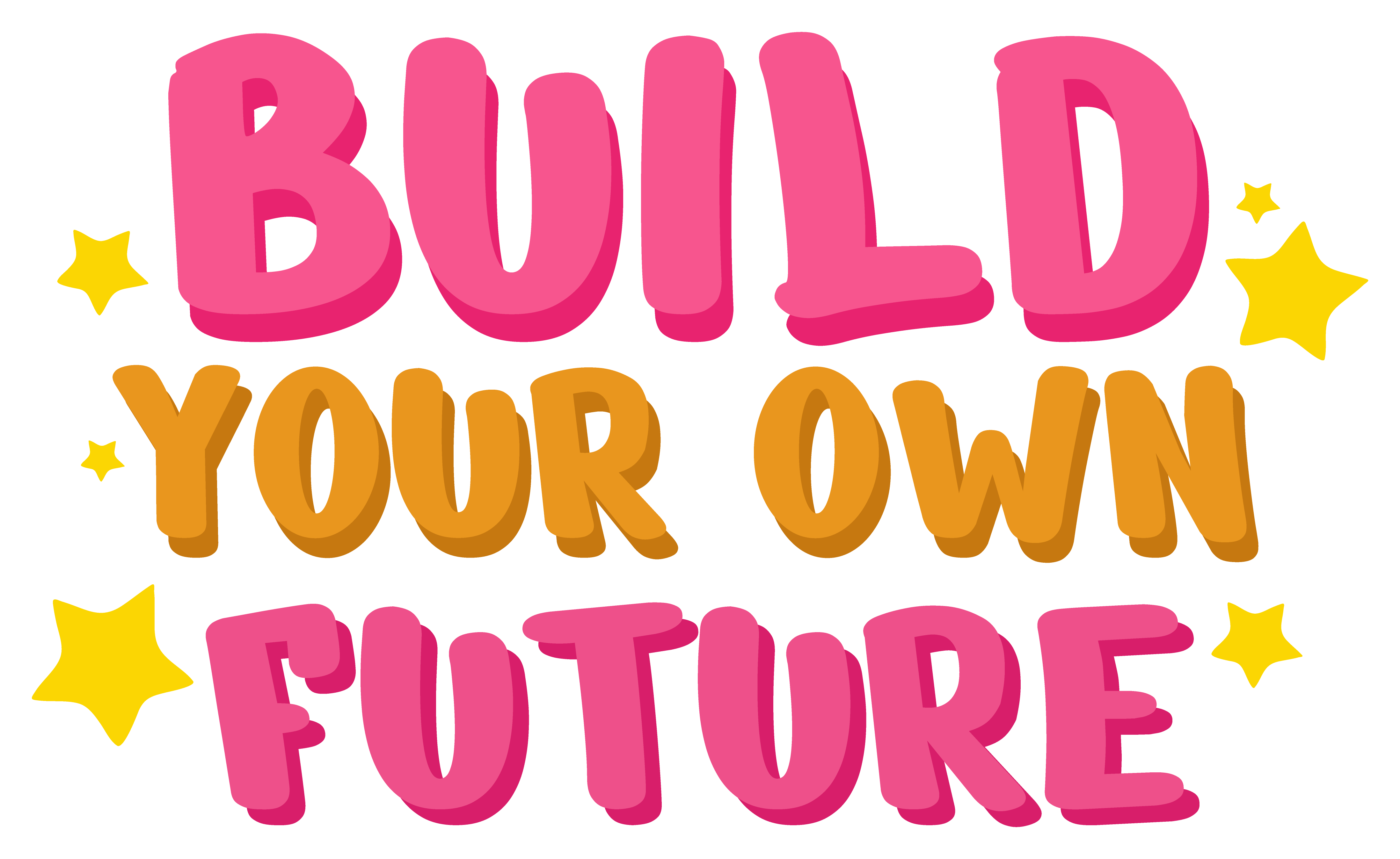 Inspirational Quote Build Your Own Future Motivational Sticker Vinyl Decal Motivation Stickers- 5" Vinyl Sticker Waterproof