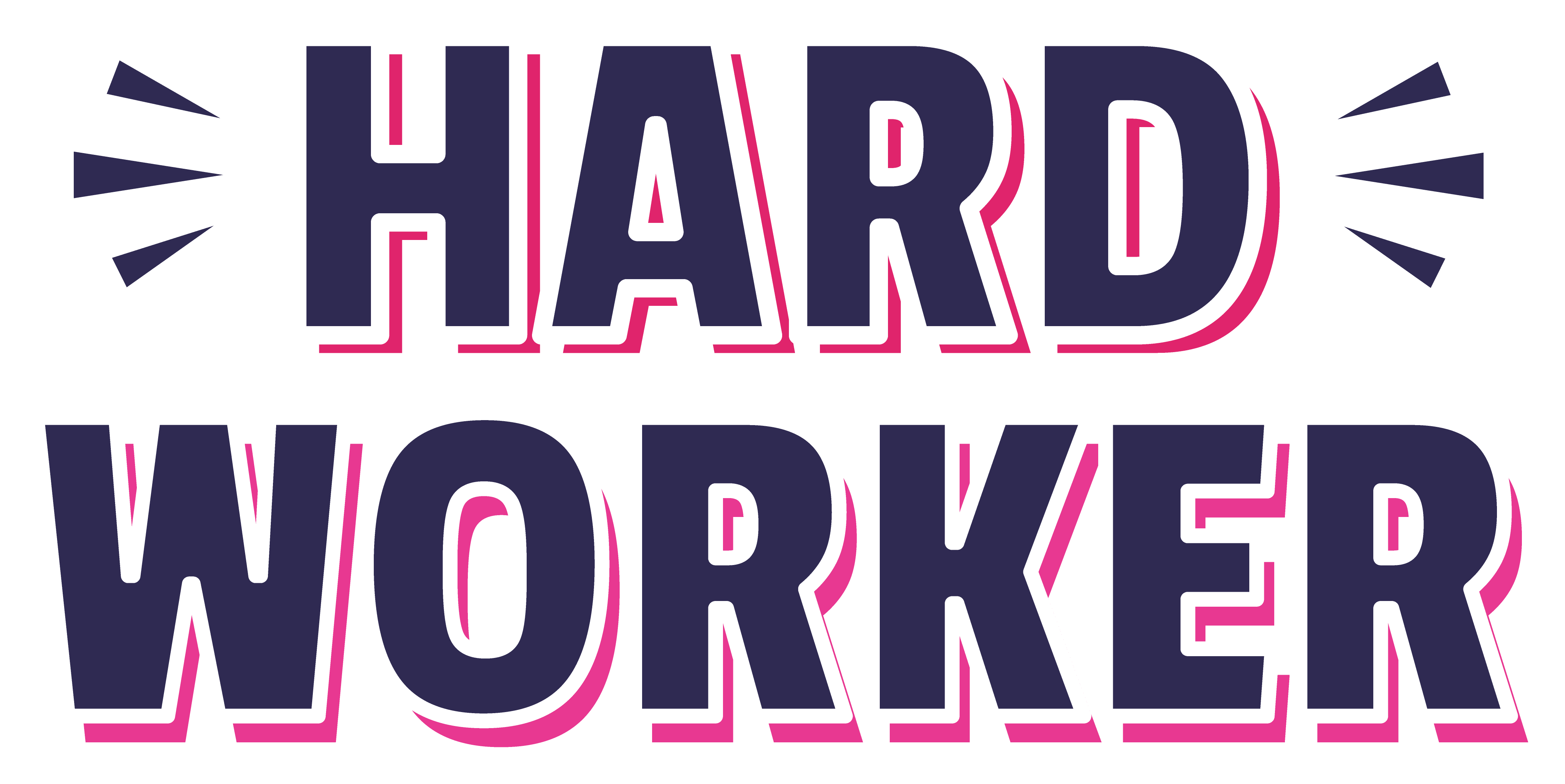 Inspirational Quote Hard Worker Motivational Sticker Vinyl Decal Motivation Stickers- 5" Vinyl Sticker Waterproof
