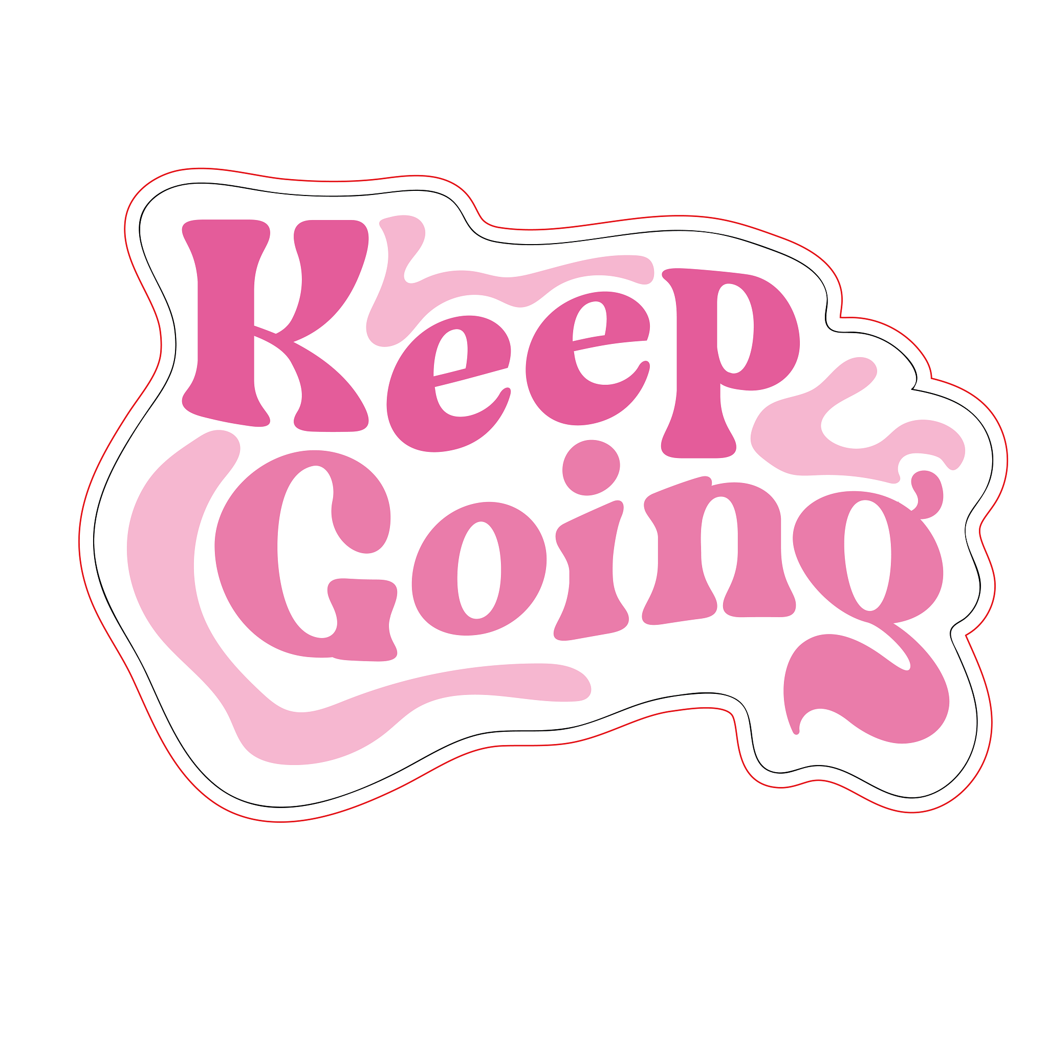 Inspirational Quote Keep Going Great Motivational Sticker Vinyl Decal Motivation Stickers- 5" Vinyl Sticker Waterproof