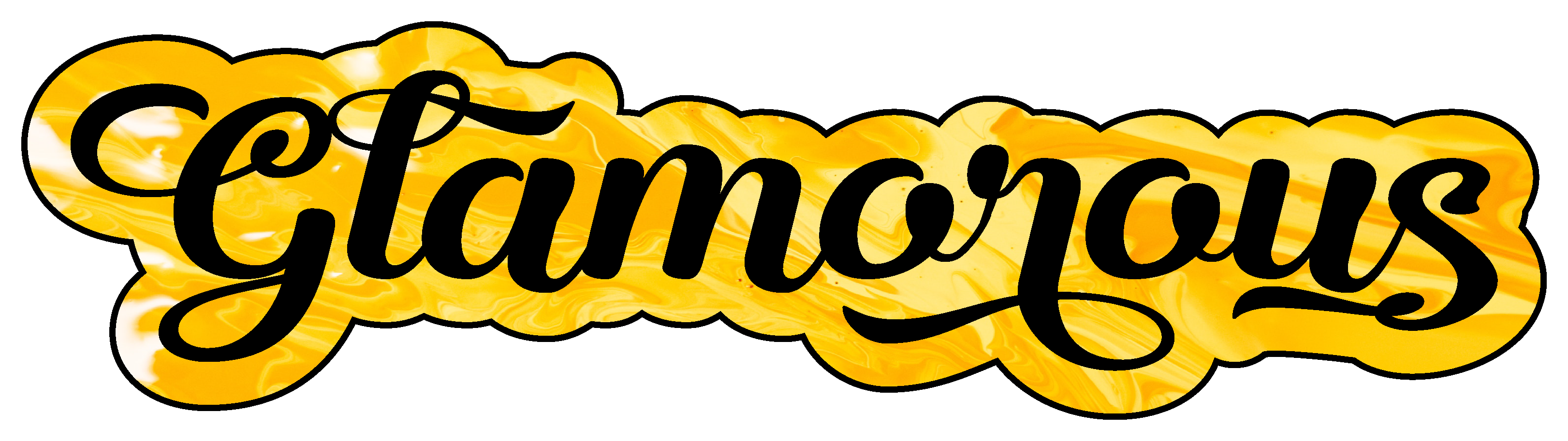 Inspirational Quote Glamorous Motivational Sticker Vinyl Decal Motivation Stickers- 5" Vinyl Sticker Waterproof