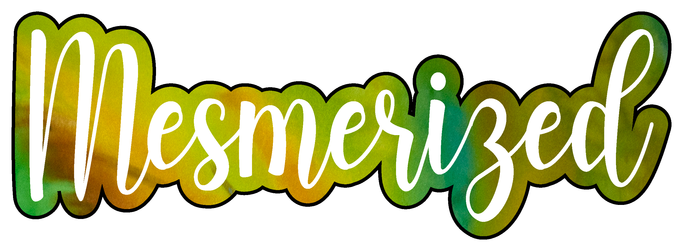 Inspirational Quote Mesmerized Motivational Sticker Vinyl Decal Motivation Stickers- 5" Vinyl Sticker Waterproof