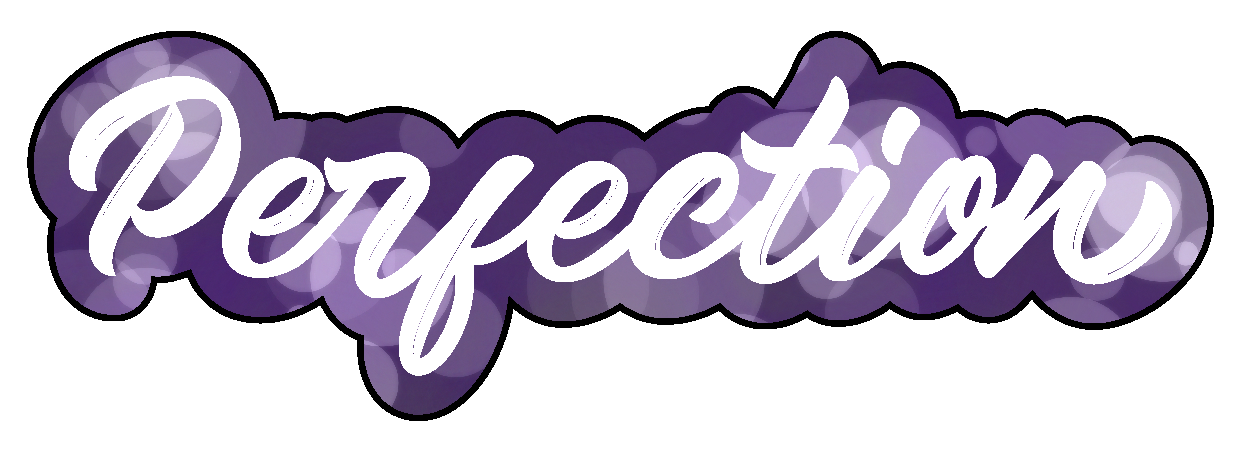 Inspirational Quote Perfection Motivational Sticker Vinyl Decal Motivation Stickers- 5" Vinyl Sticker Waterproof