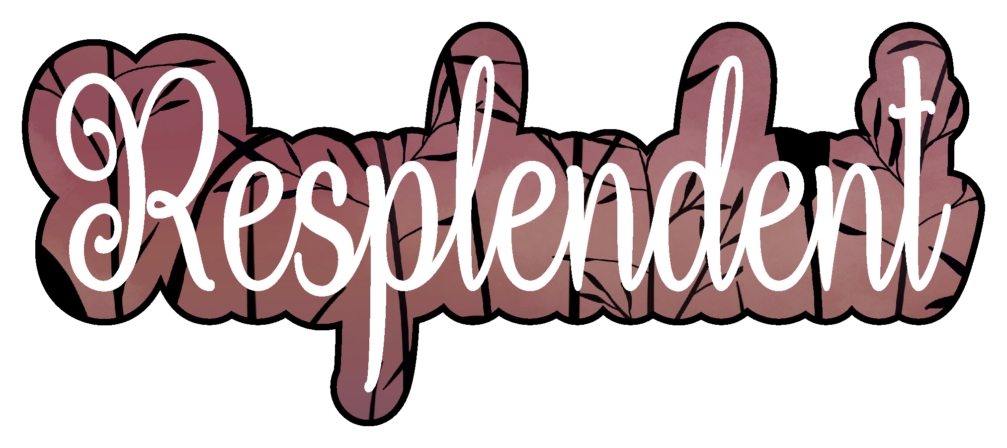 Inspirational Quote Resplendent Motivational Sticker Vinyl Decal Motivation Stickers- 5" Vinyl Sticker Waterproof