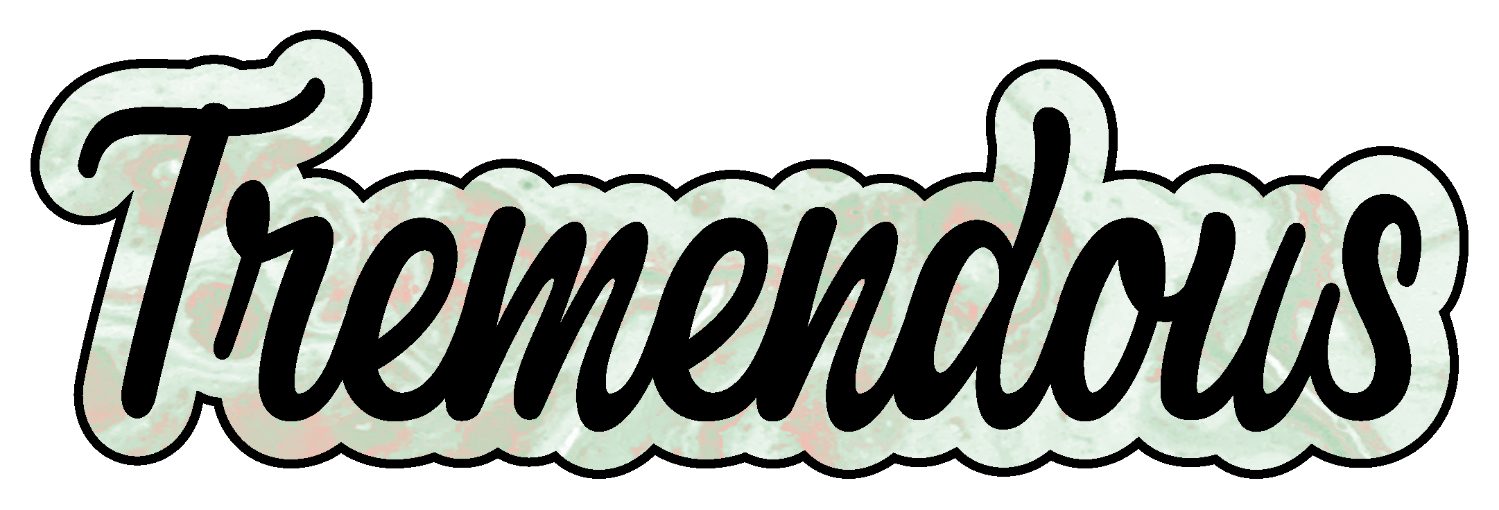 Inspirational Quote Tremendous Motivational Sticker Vinyl Decal Motivation Stickers- 5" Vinyl Sticker Waterproof