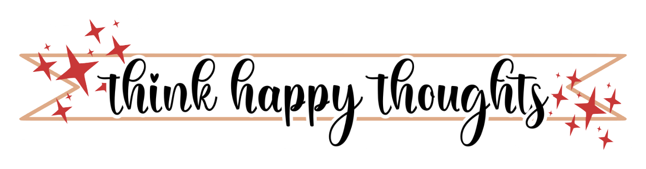 Inspirational Quote Think Happy Thoughts Motivational Sticker Vinyl Decal Motivation Stickers- 5" Vinyl Sticker Waterproof