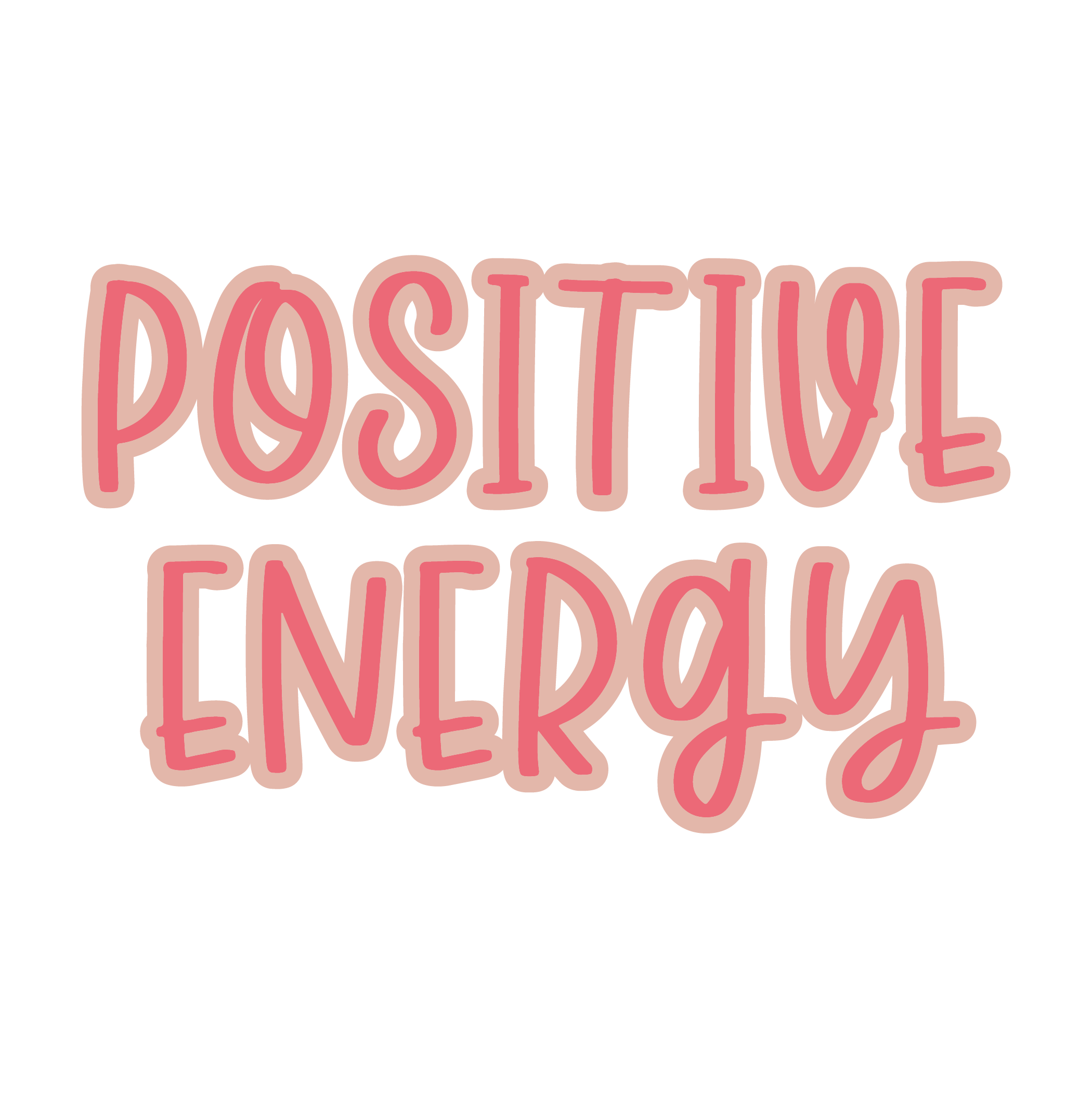 Inspirational Quote Positive Energy Motivational Sticker Vinyl Decal Motivation Stickers- 5" Vinyl Sticker Waterproof