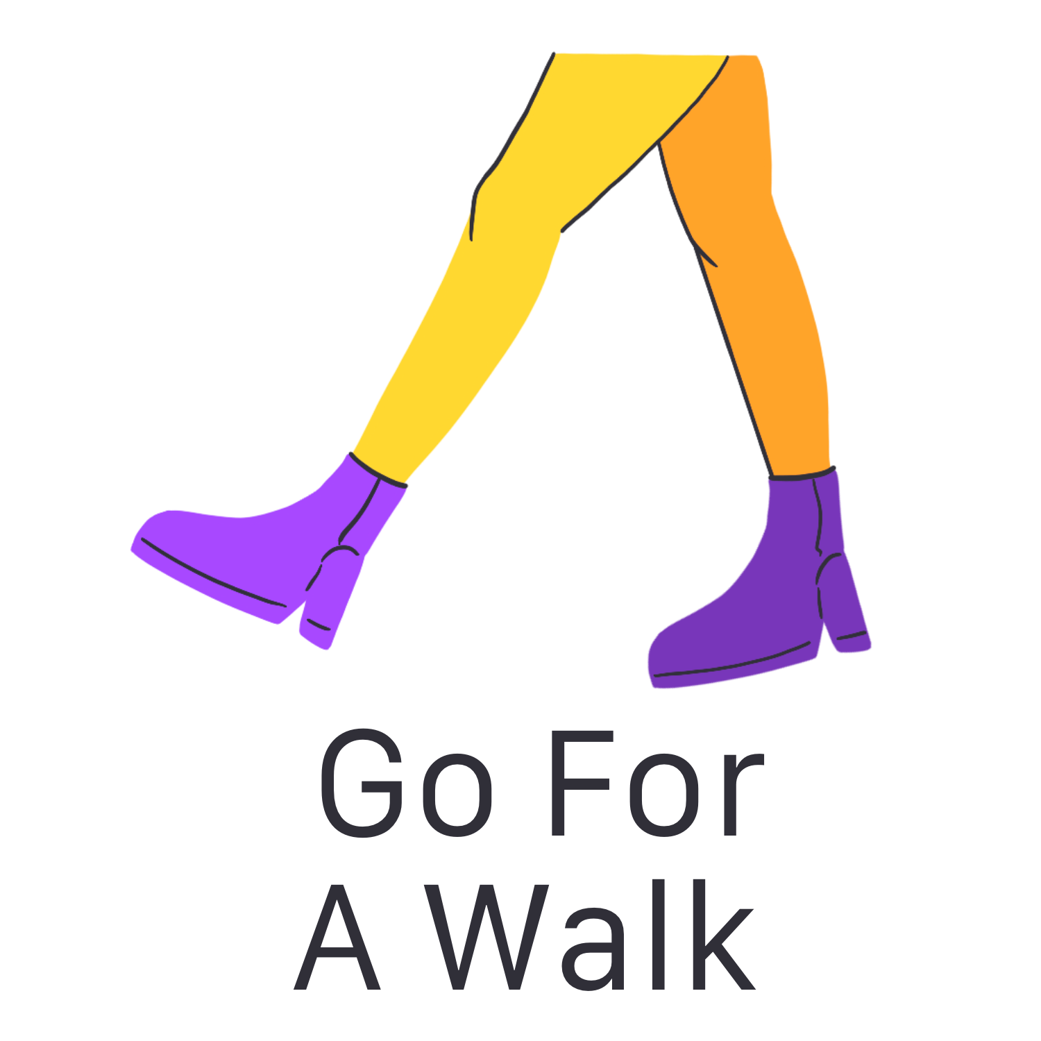 Inspirational Quote Go For A Walk Motivational Sticker Vinyl Decal Motivation Stickers- 5" Vinyl Sticker Waterproof