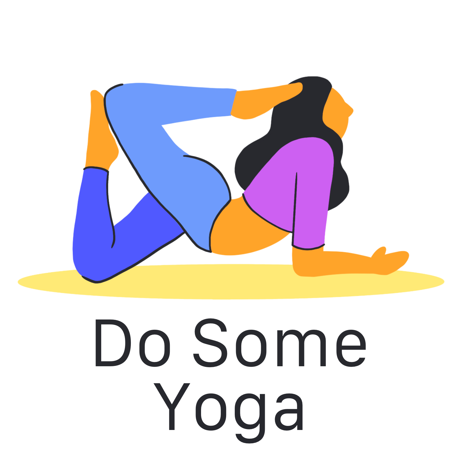 Inspirational Quote Do Some Yoga Motivational Sticker Vinyl Decal Motivation Stickers- 5" Vinyl Sticker Waterproof