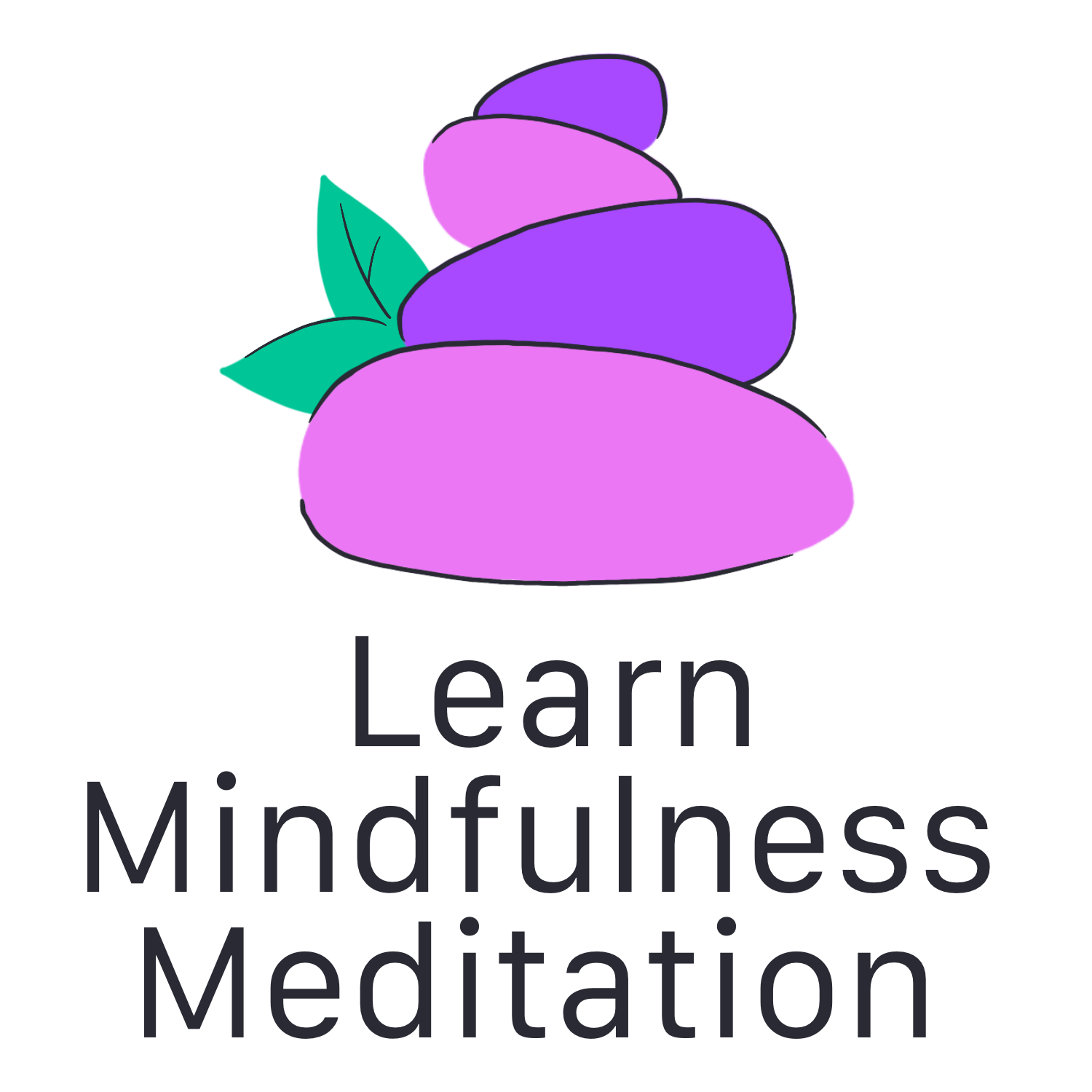 Inspirational Quote Learn Mindfulness Meditation Motivational Sticker Vinyl Decal Motivation Stickers- 5" Vinyl Sticker Waterproof