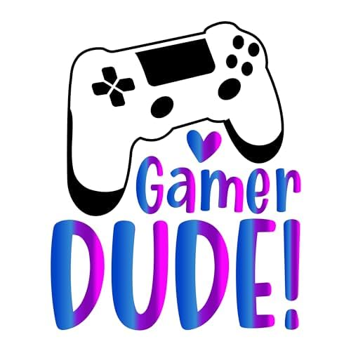 Inspirational Quote Gamer Dude Great Gift Motivational Sticker Vinyl Decal Motivation Stickers- 5" Vinyl Sticker Waterproof