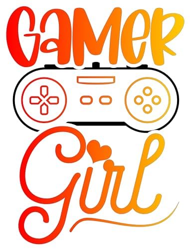Inspirational Quote Gamer Girl Motivational Sticker Vinyl Decal Motivation Stickers- 5" Vinyl Sticker Waterproof