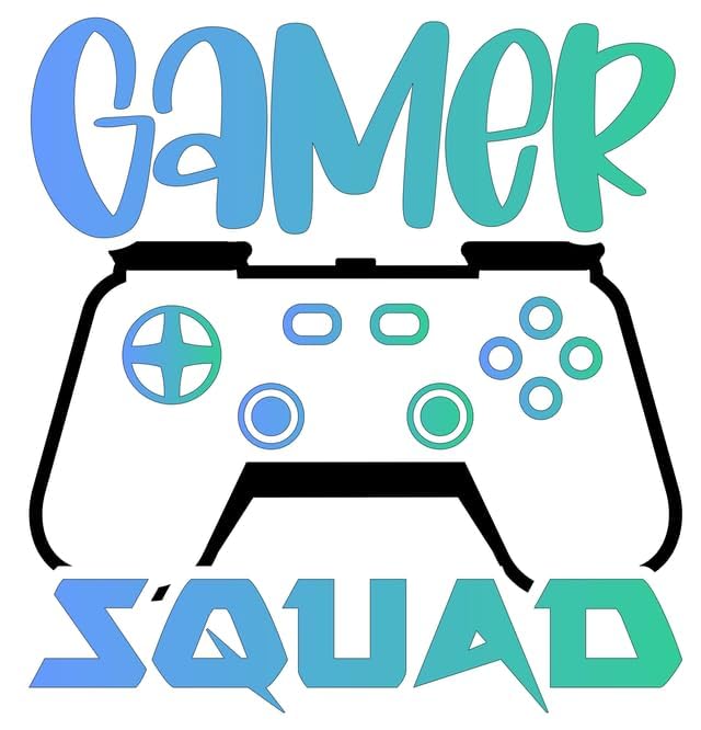 Inspirational Quote Gamer Squad Motivational Sticker Vinyl Decal Motivation Stickers- 5" Vinyl Sticker Waterproof
