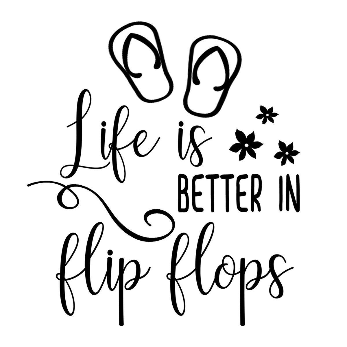 Inspirational Quote "Life is Better In the Beach" Motivational Sticker Vinyl Decal Motivation Stickers- 5" Vinyl Sticker Waterproof