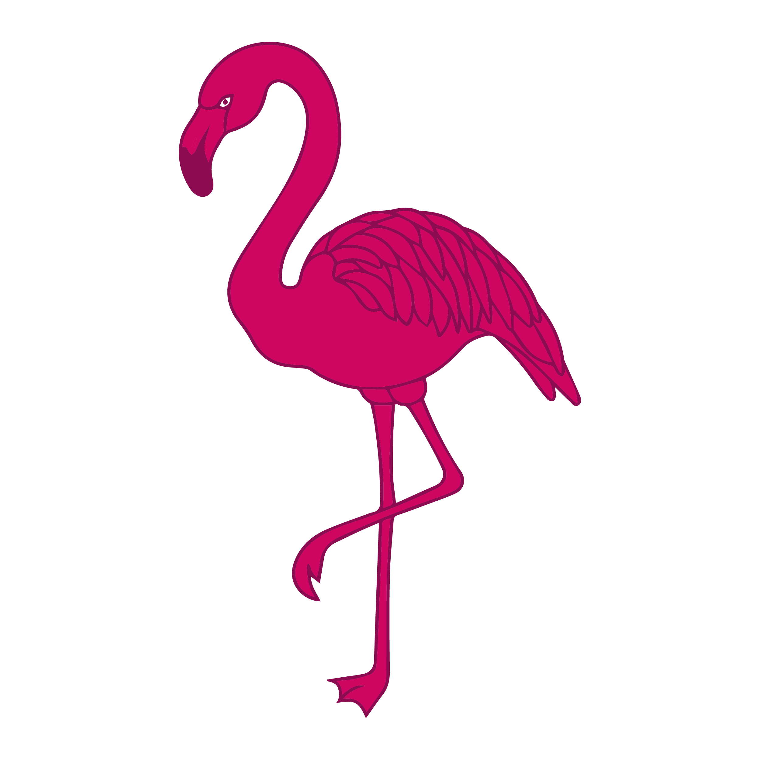 Inspirational Quote "Flamingo Sticker" Motivational Sticker Vinyl Decal Motivation Stickers- 5" Vinyl Sticker Waterproof